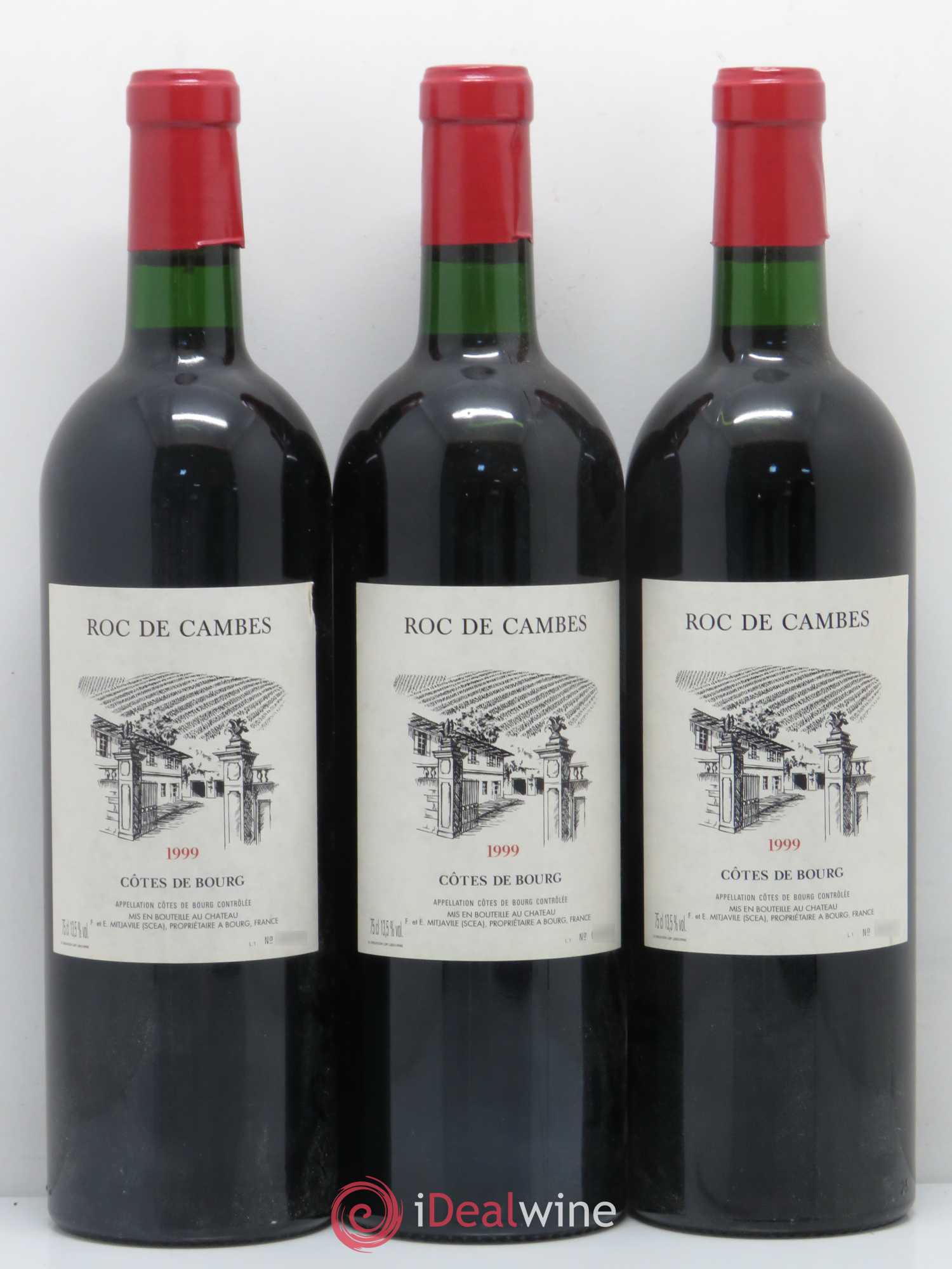 Roc de Cambes 1999 - Lot de 3 bouteilles - 0