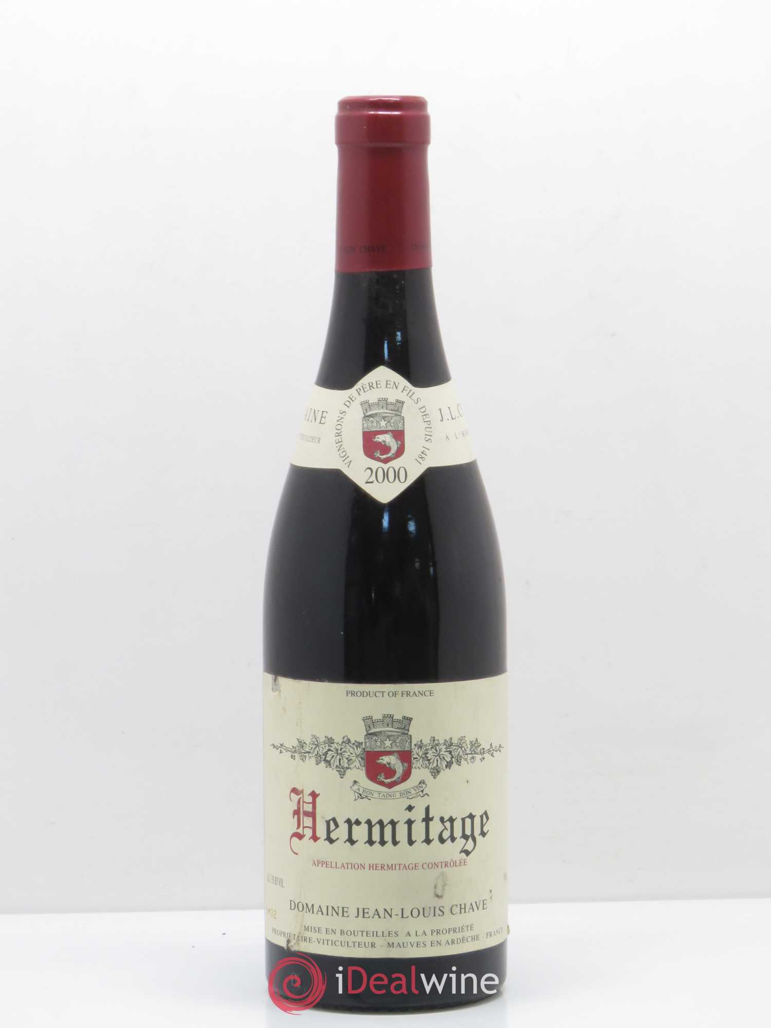 Hermitage Jean-Louis Chave 2000 - Lot de 1 bouteille - 0
