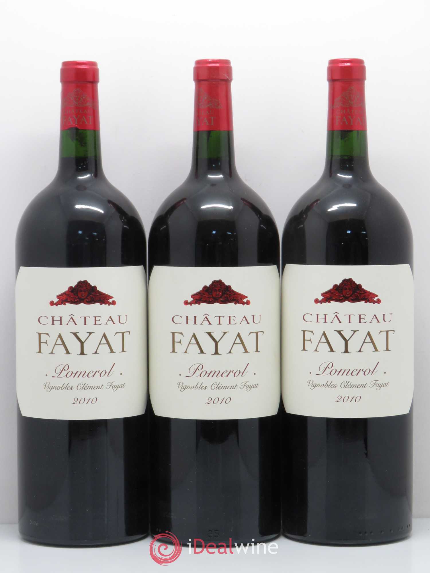 Pomerol Château Fayat 2010 - Posten von 3 Magnum - 0