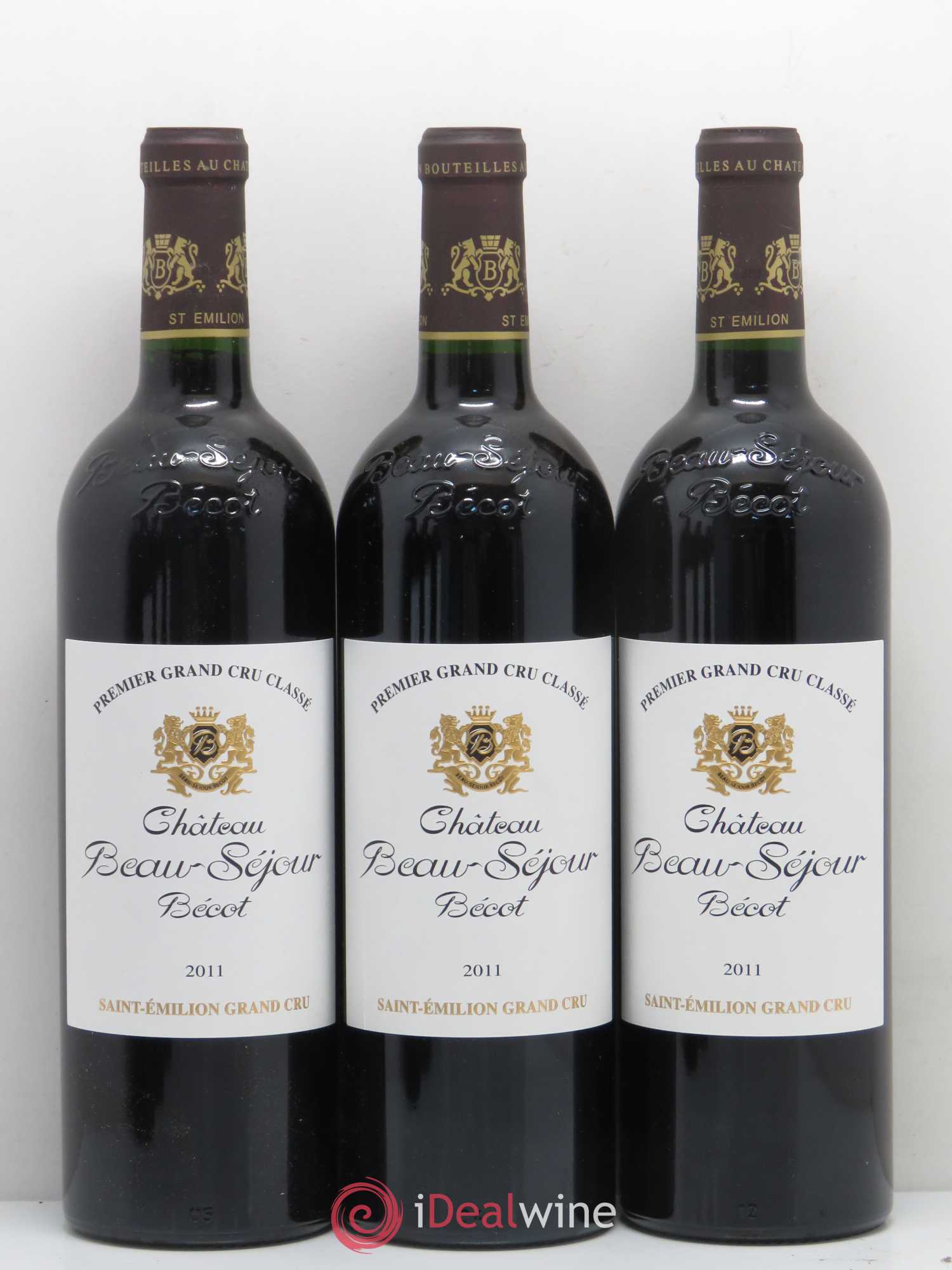 Château Beau-Séjour Bécot 1er Grand Cru Classé B 2011 - Lot de 6 bouteilles - 1