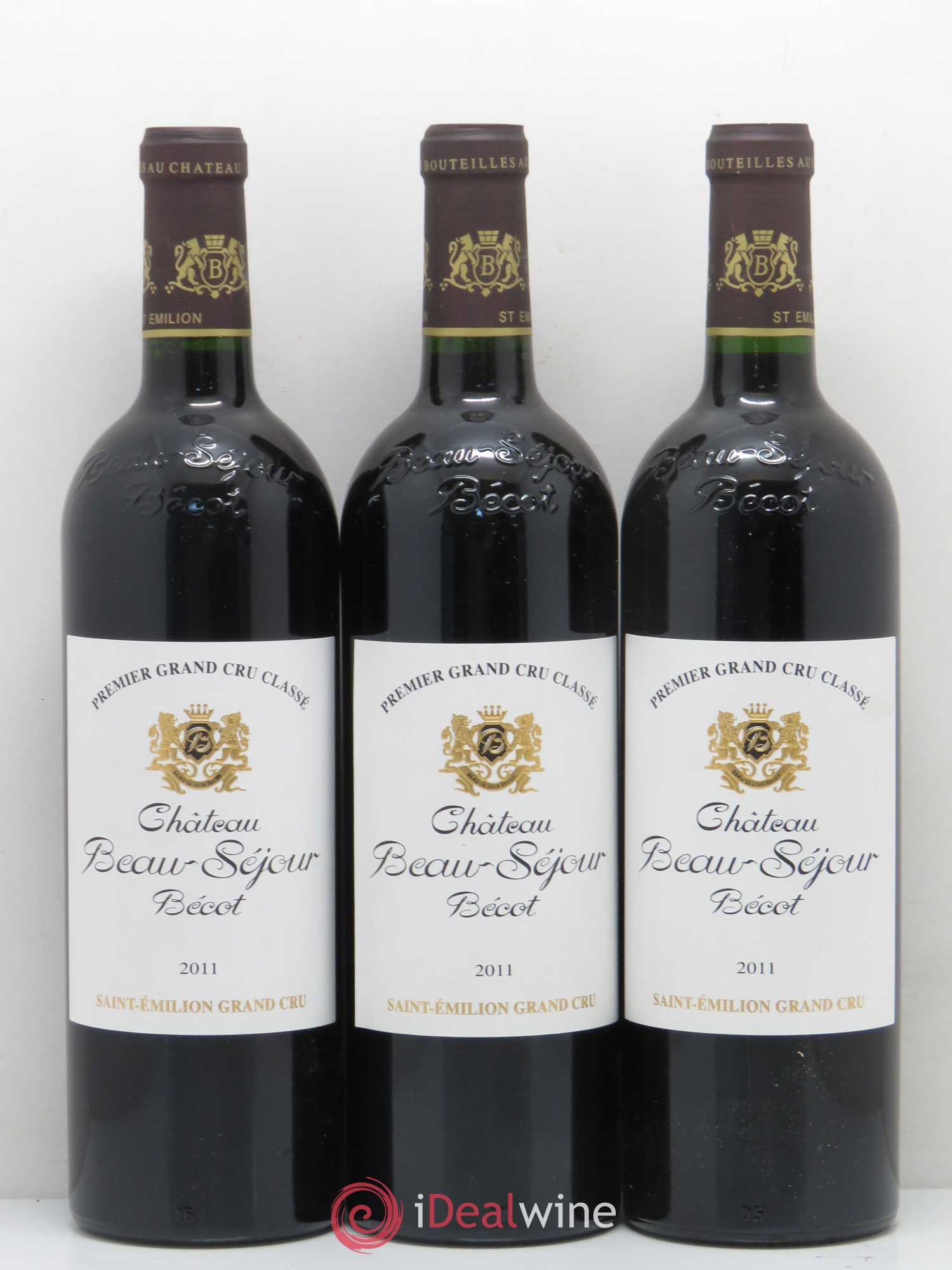 Château Beau-Séjour Bécot 1er Grand Cru Classé B 2011 - Lot de 6 bouteilles - 2