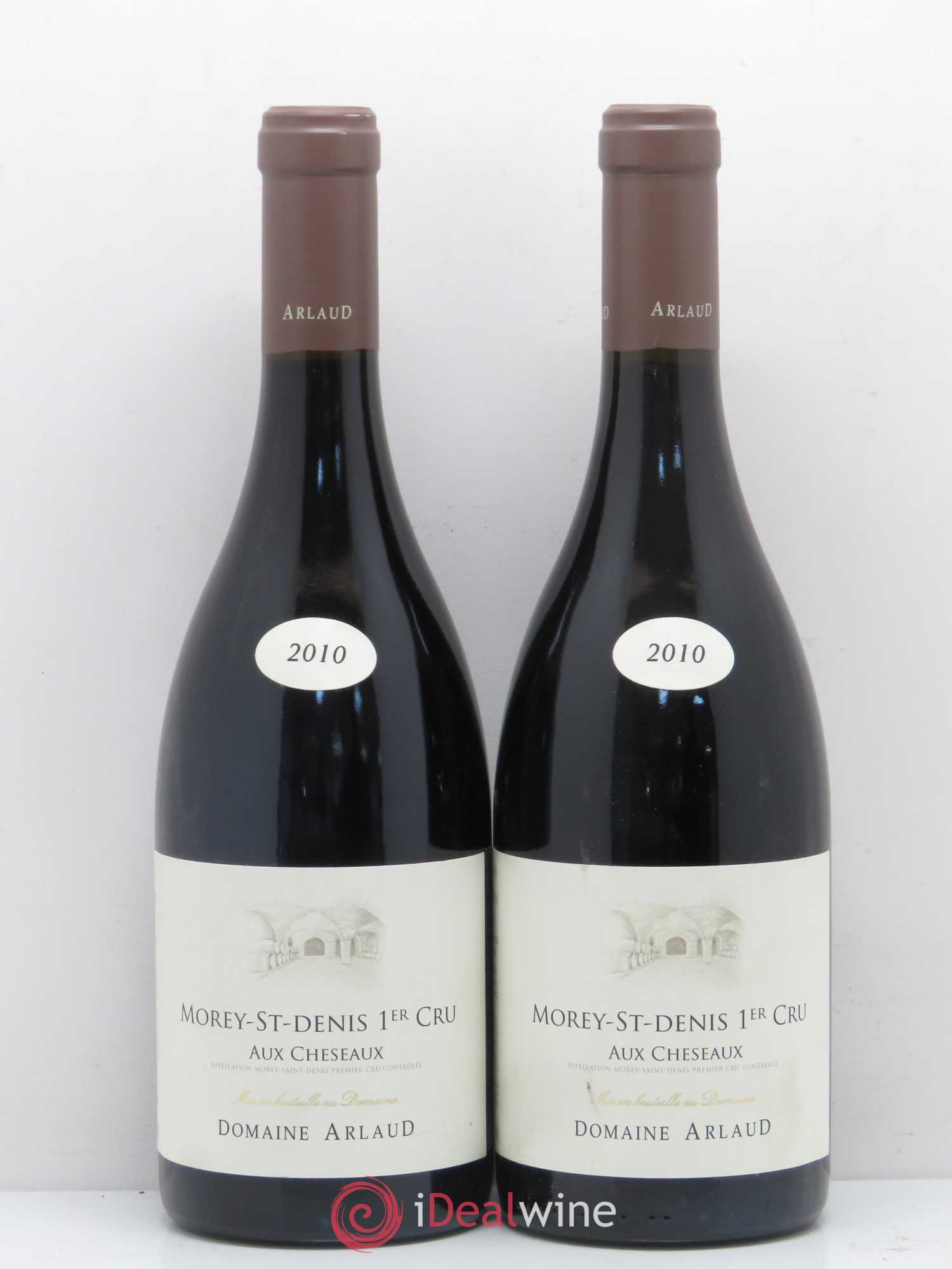 Morey-Saint-Denis 1er Cru Aux Chéseaux Arlaud 2010 - Lot de 2 bouteilles - 0