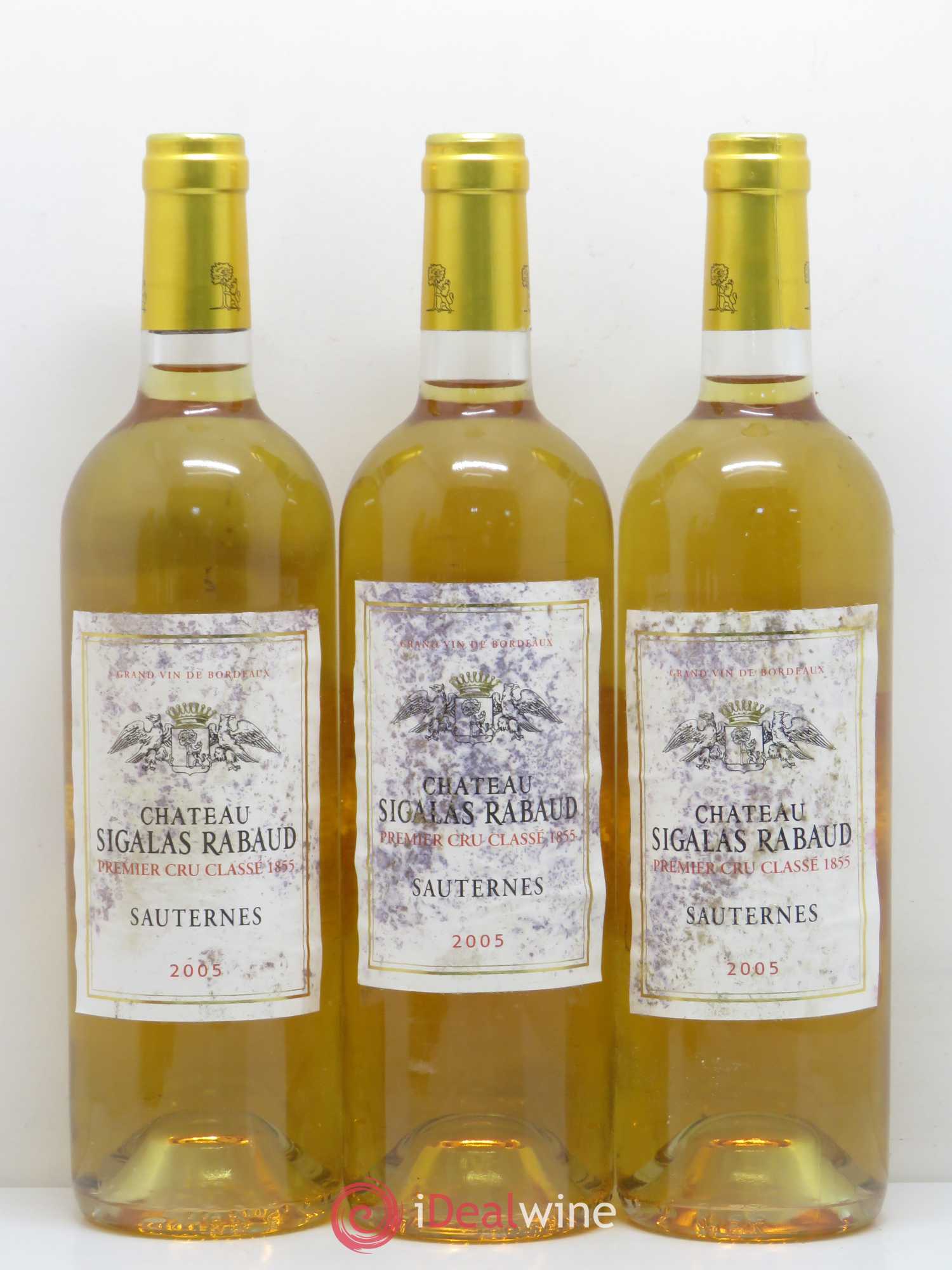 Château Sigalas Rabaud 1er Grand Cru Classé 2005 - Lotto di 6 bottiglie - 1