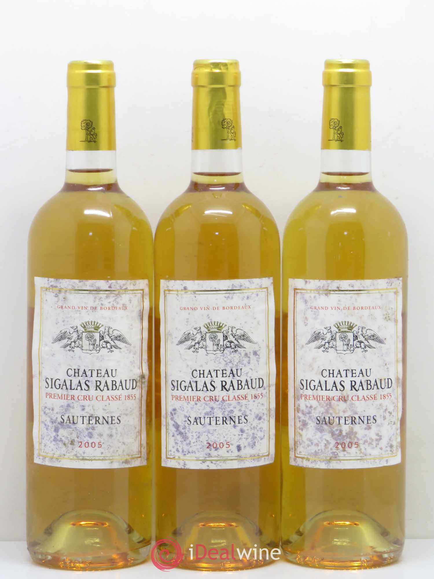 Château Sigalas Rabaud 1er Grand Cru Classé 2005 - Lotto di 6 bottiglie - 2
