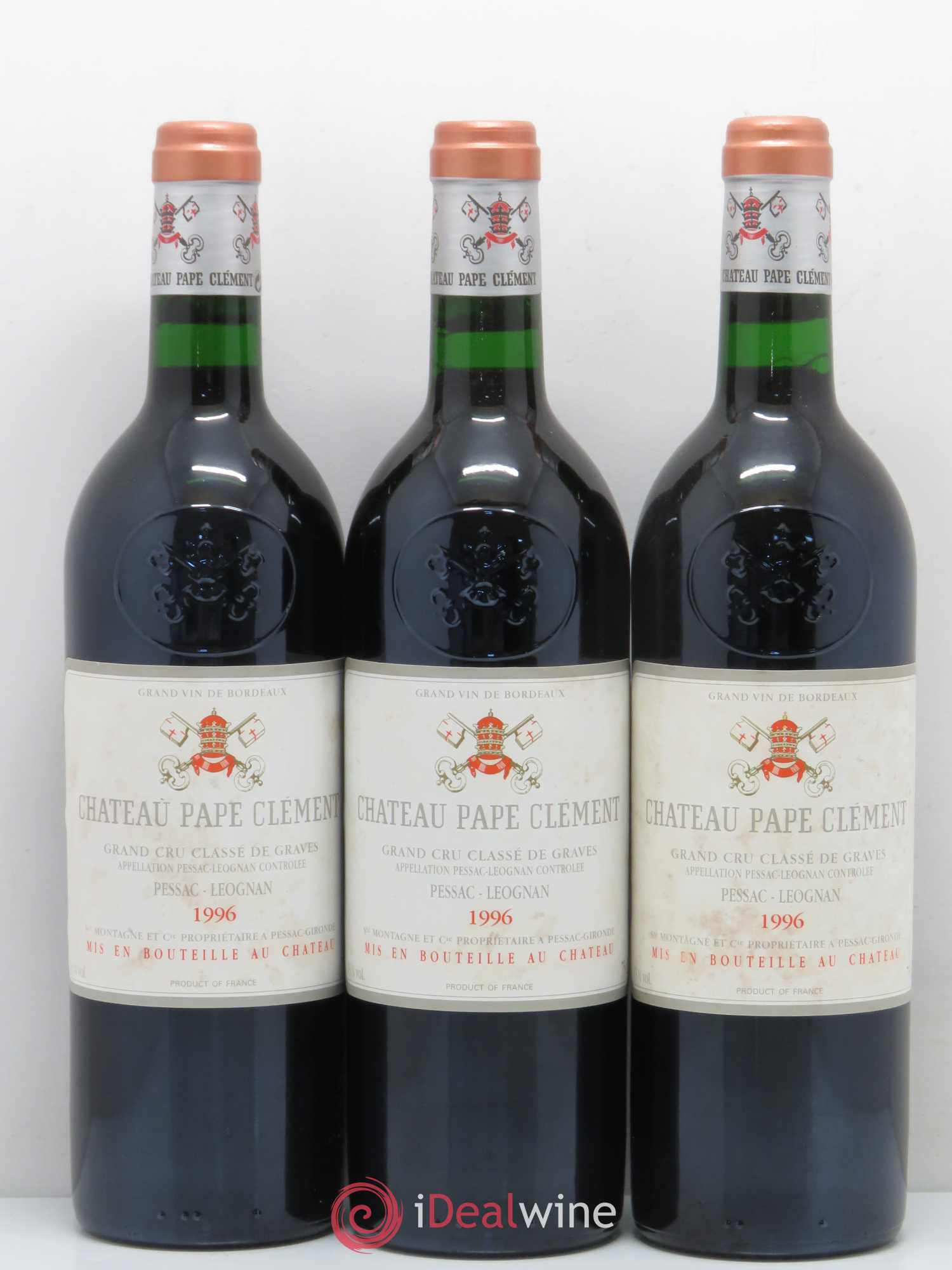 Château Pape Clément Cru Classé de Graves 1996 - Lot de 12 bouteilles - 4