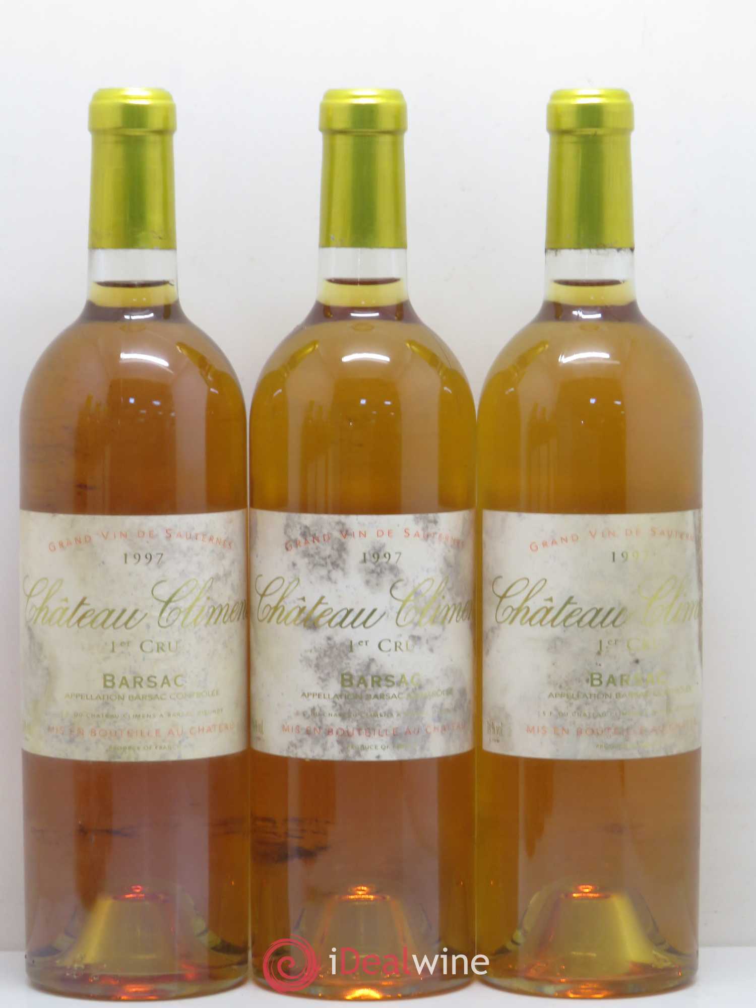 Château Climens 1er Grand Cru Classé 1997 - Lotto di 6 bottiglie - 1