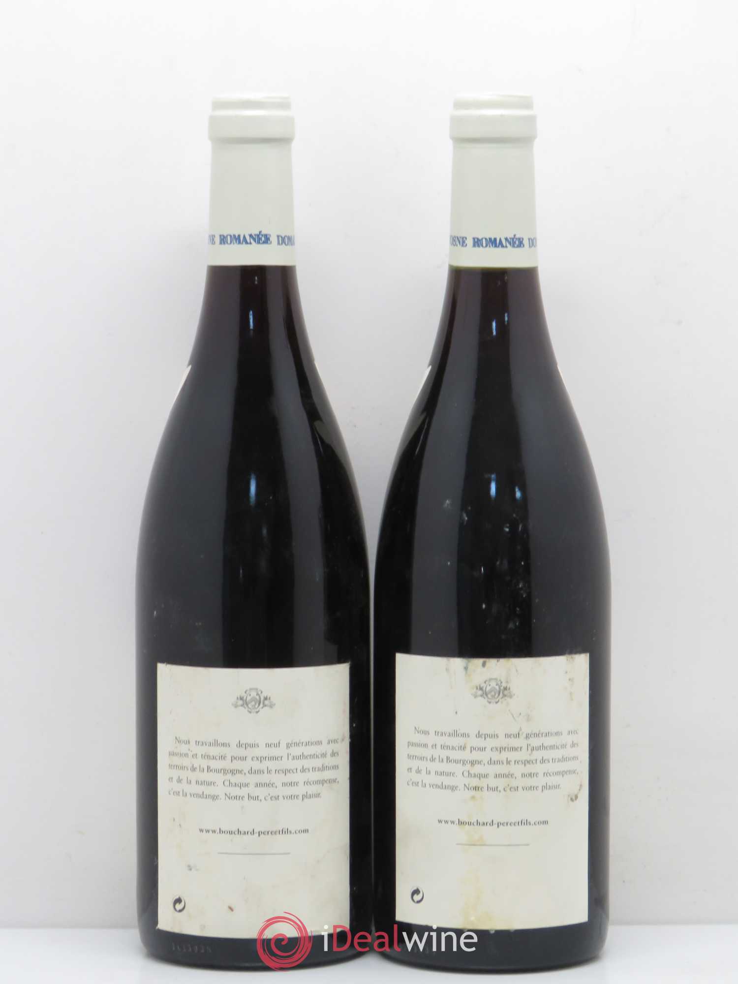 Vosne-Romanée 1er Cru Aux Reignots Ch. de Vosne-Romanée Comte Liger-Belair (Domaine du) Bouchard Père et Fils  2002 - Lot de 2 bouteilles - 1