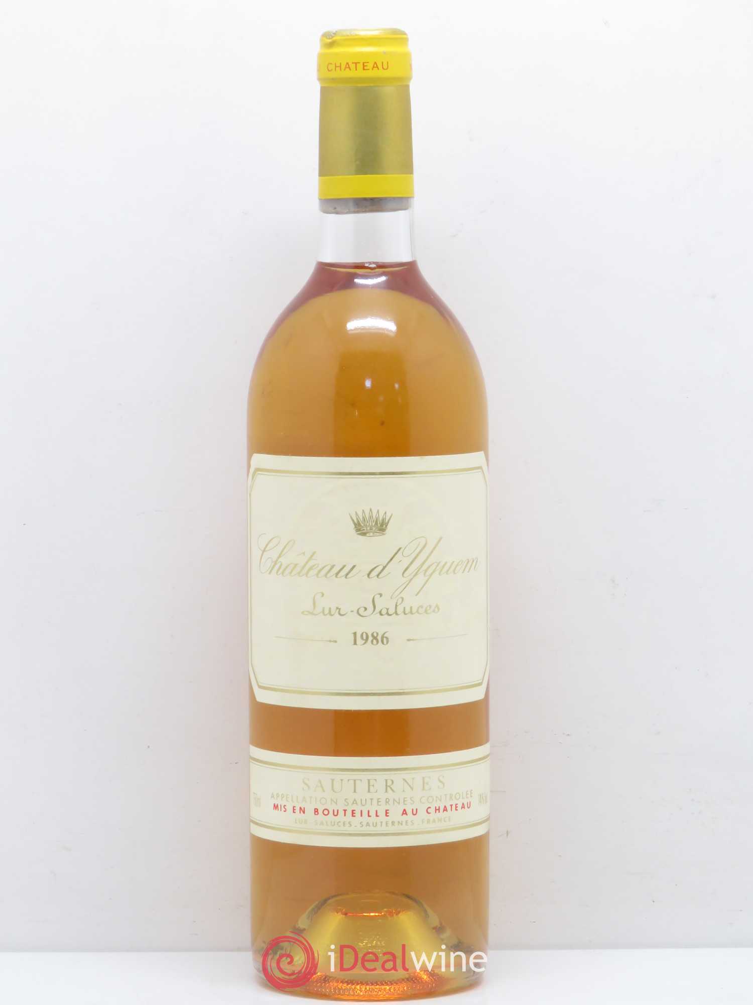 Château d' Yquem 1er Cru Classé Supérieur 1986 - Lotto di 1 bottiglia - 0