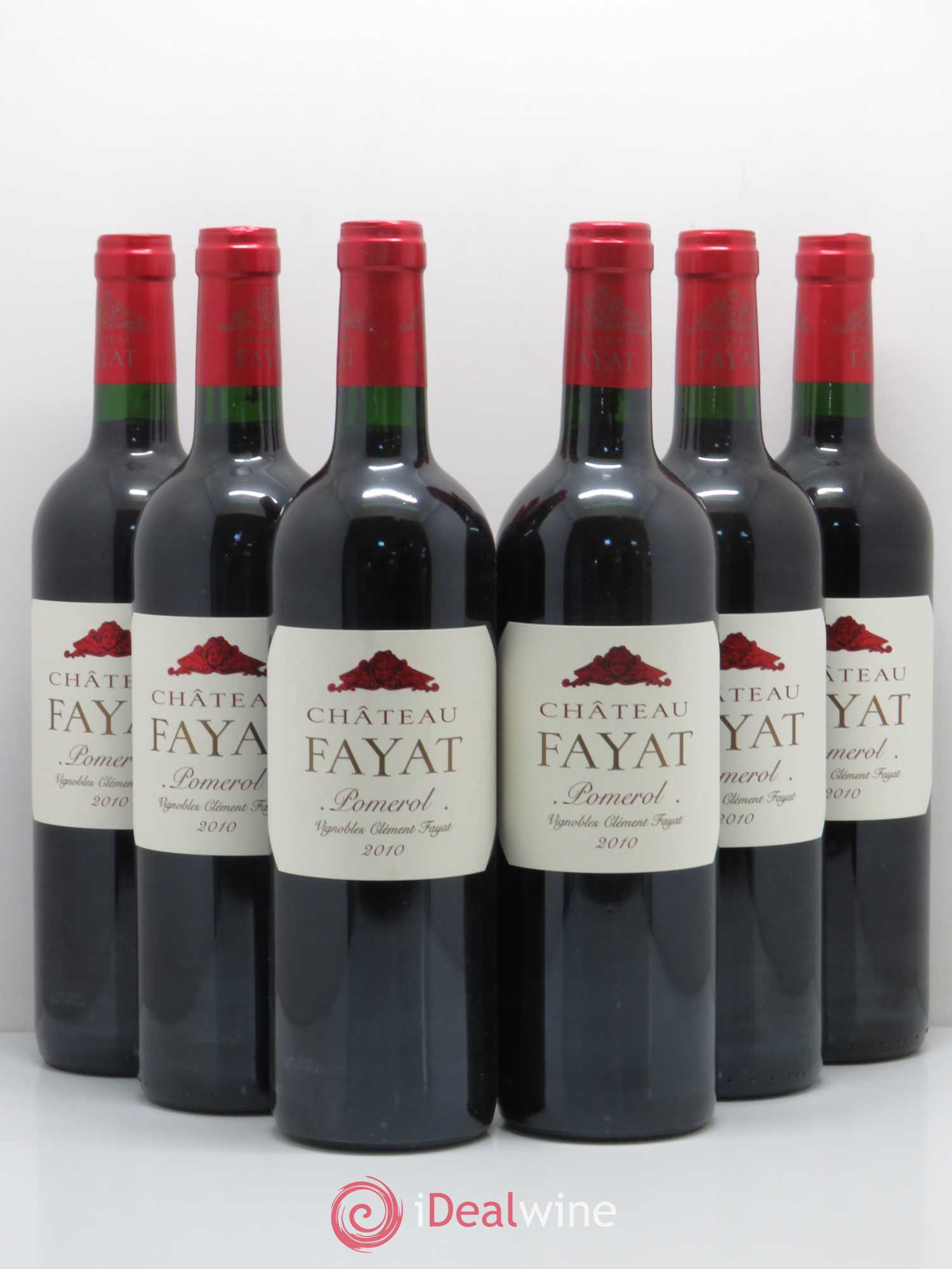 Pomerol Château Fayat 2010 - Posten von 6 Flaschen - 0