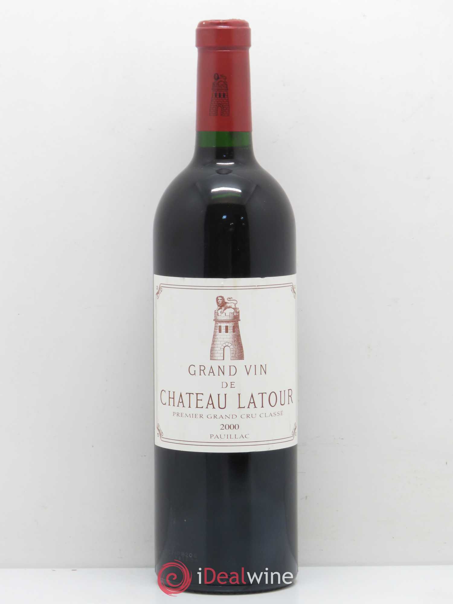 Château Latour 1er Grand Cru Classé 2000 - Lot de 1 bouteille - 0
