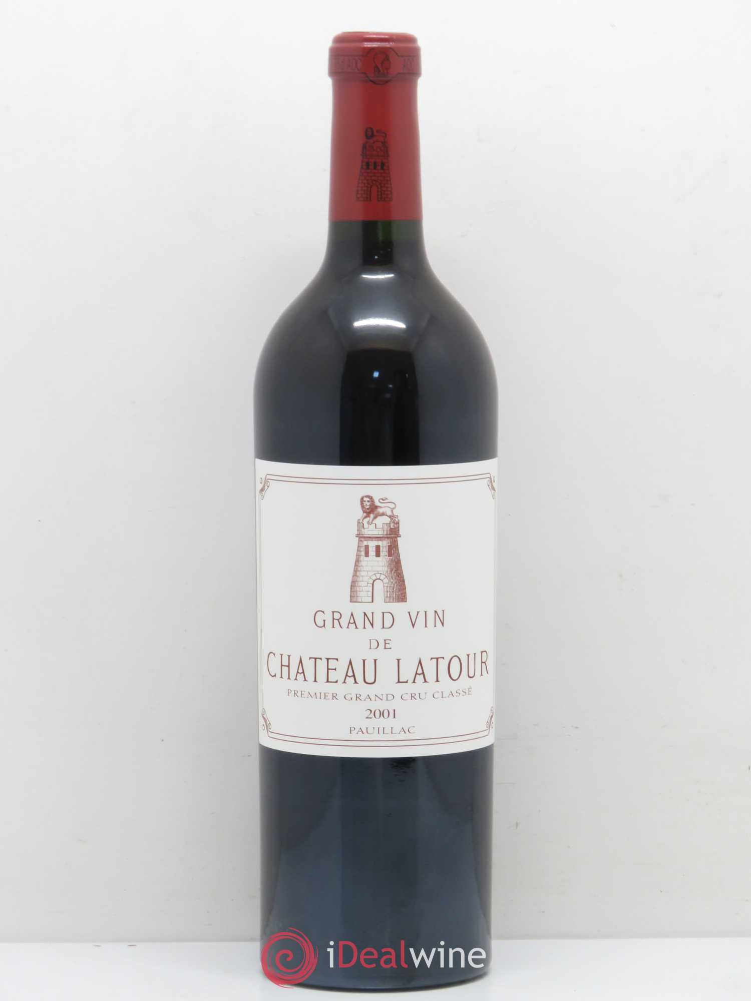 Château Latour 1er Grand Cru Classé 2001 - Lot de 1 bouteille - 0