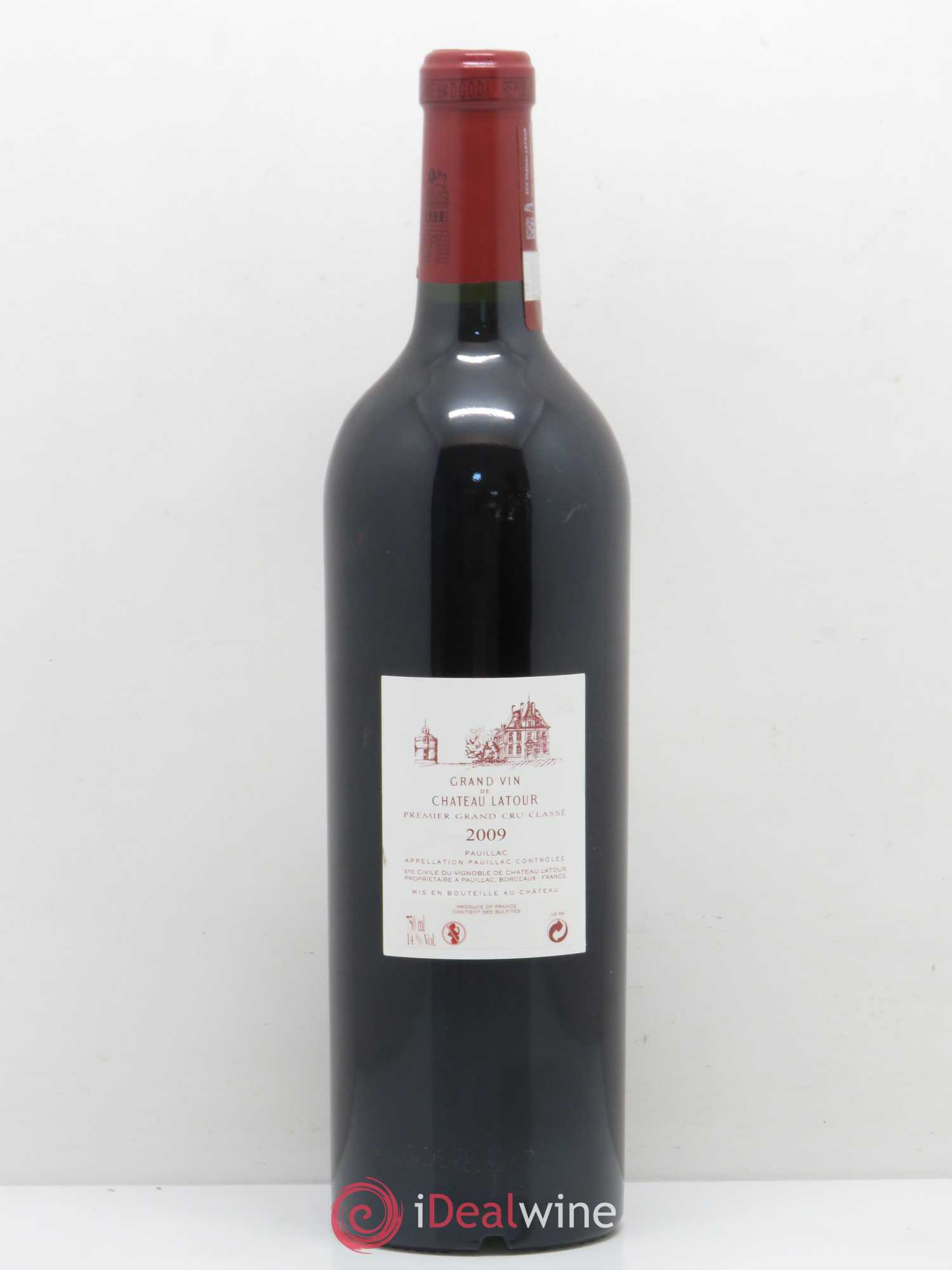 Château Latour 1er Grand Cru Classé 2009 - Lot de 1 bouteille - 1