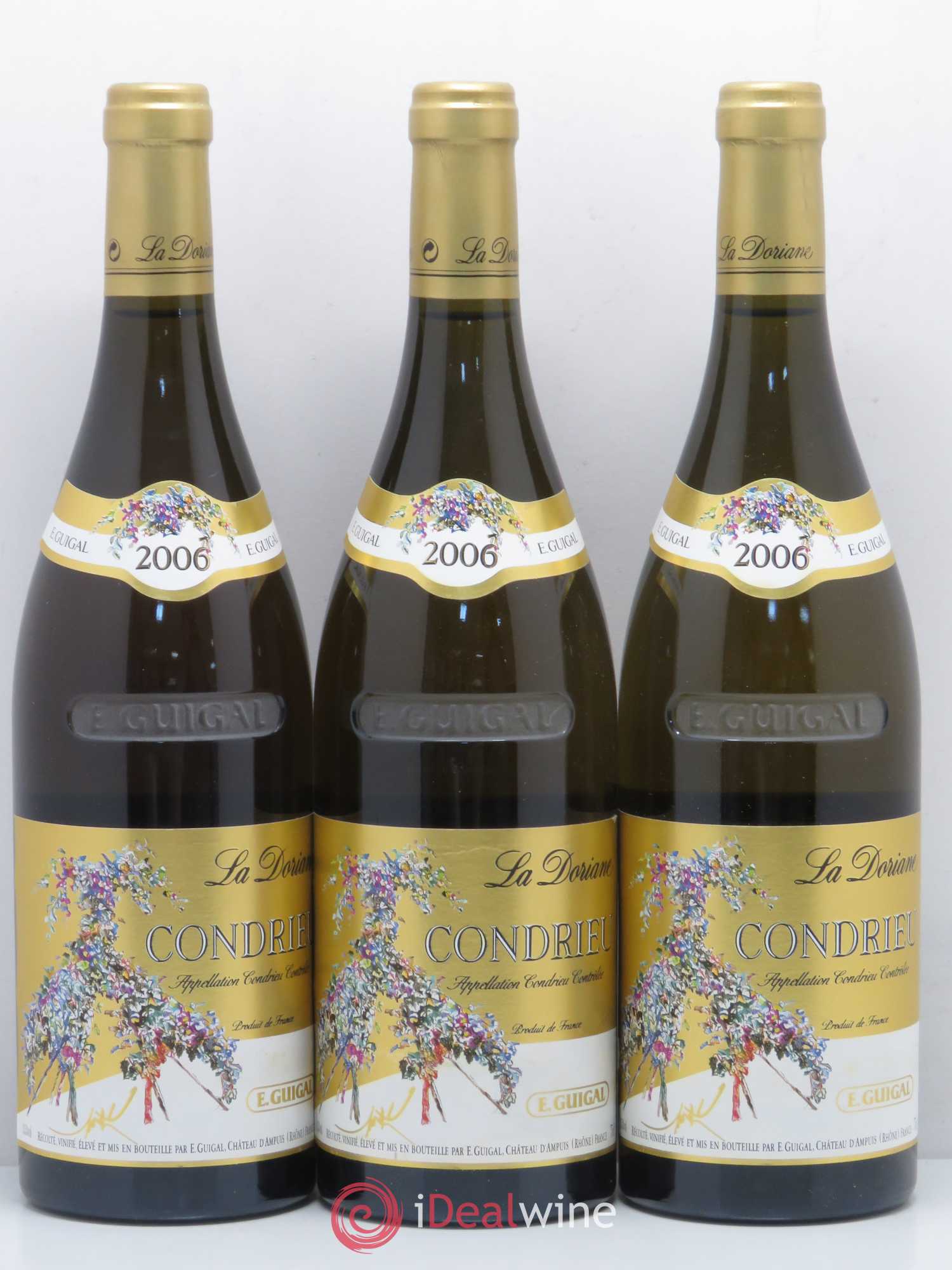 Condrieu La Doriane Guigal 2006 - Lot de 3 bouteilles - 0