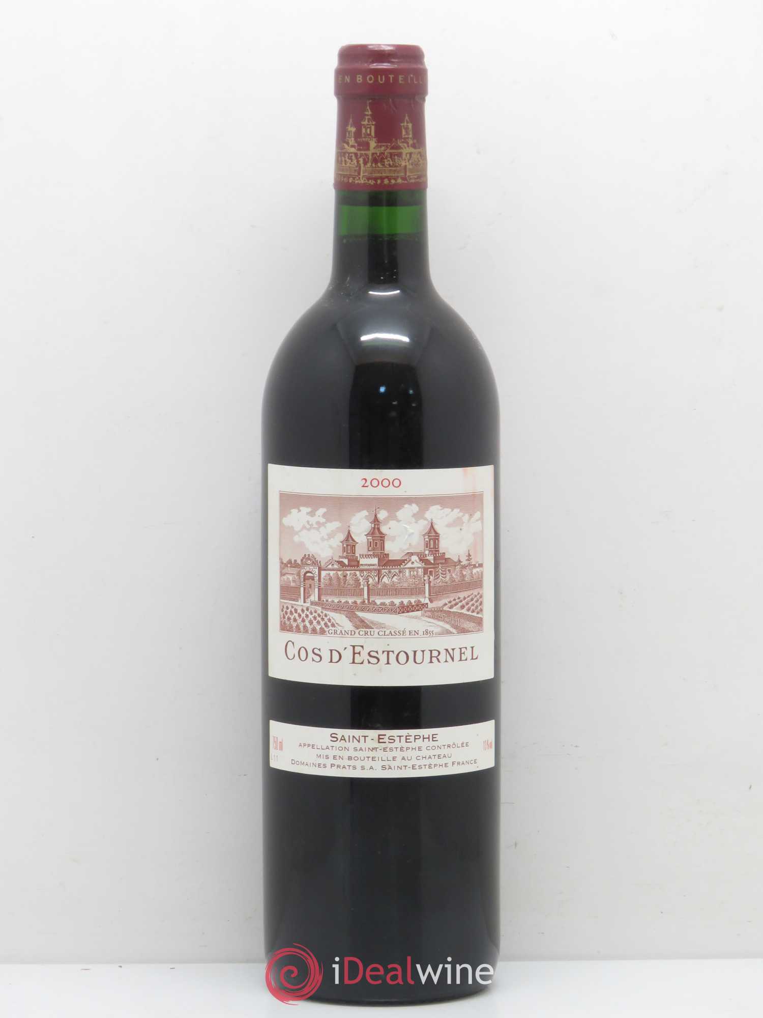 Cos d'Estournel 2ème Grand Cru Classé 2000 - Lot de 1 bouteille - 0