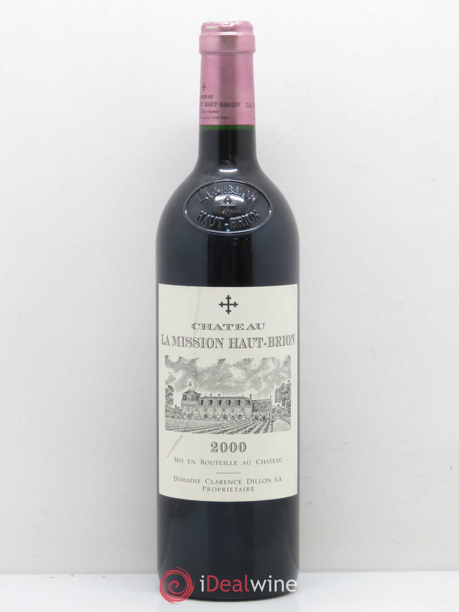 Château la Mission Haut-Brion Cru Classé de Graves 2000 - Lot de 1 bouteille - 0