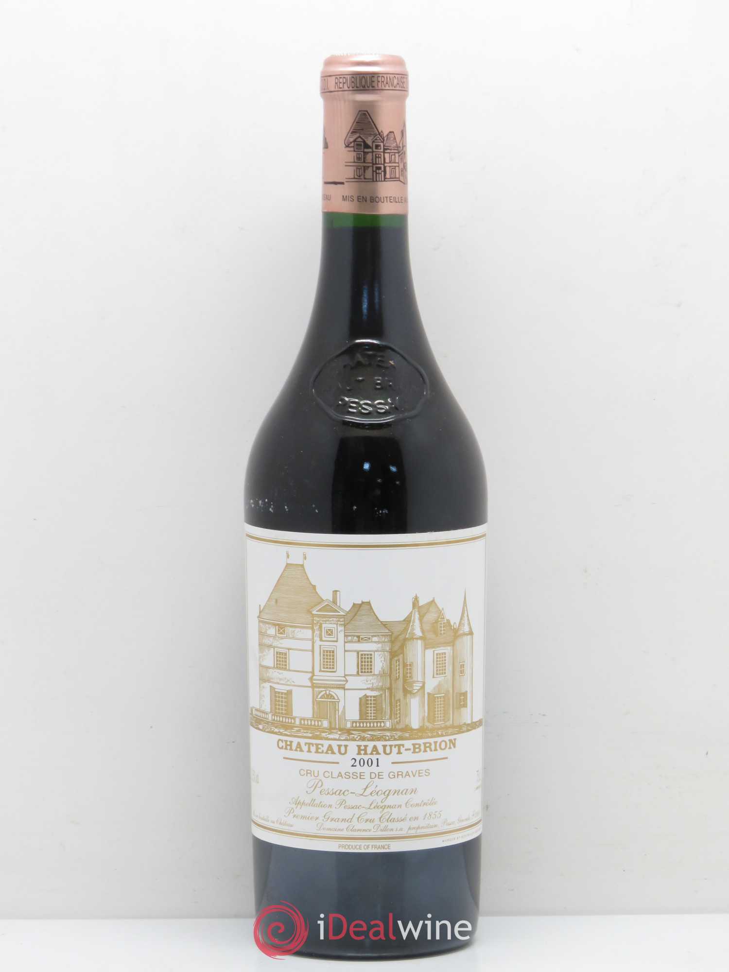 Château Haut Brion 1er Grand Cru Classé 2001 - Lot de 1 bouteille - 0