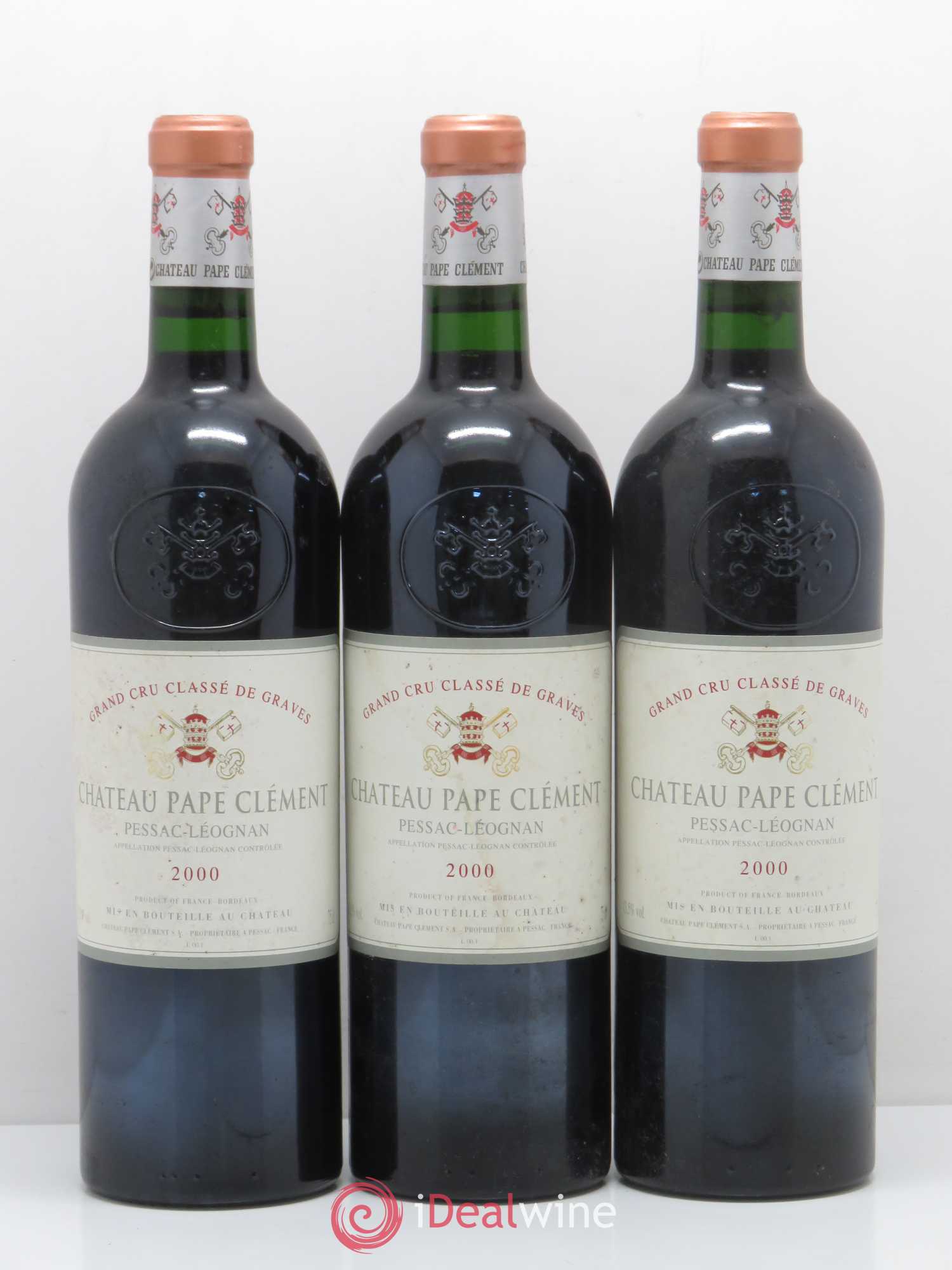Château Pape Clément Cru Classé de Graves 2000 - Lot de 6 bouteilles - 2