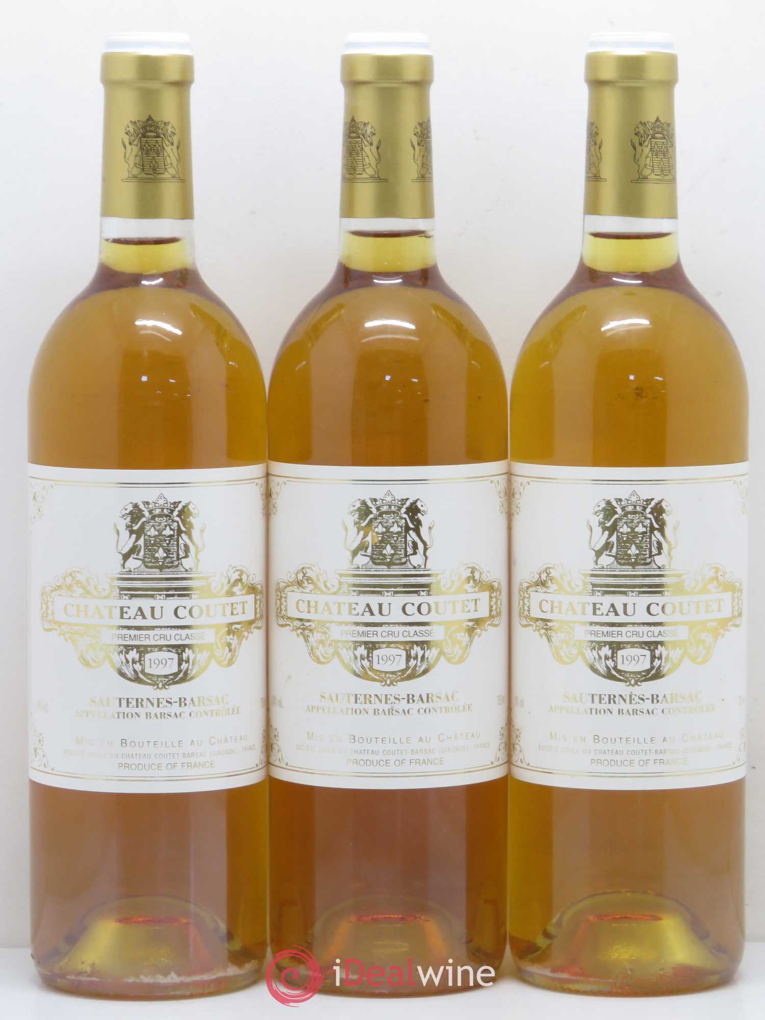 Château Coutet 1er Grand Cru Classé 1997 - Lotto di 6 bottiglie - 2