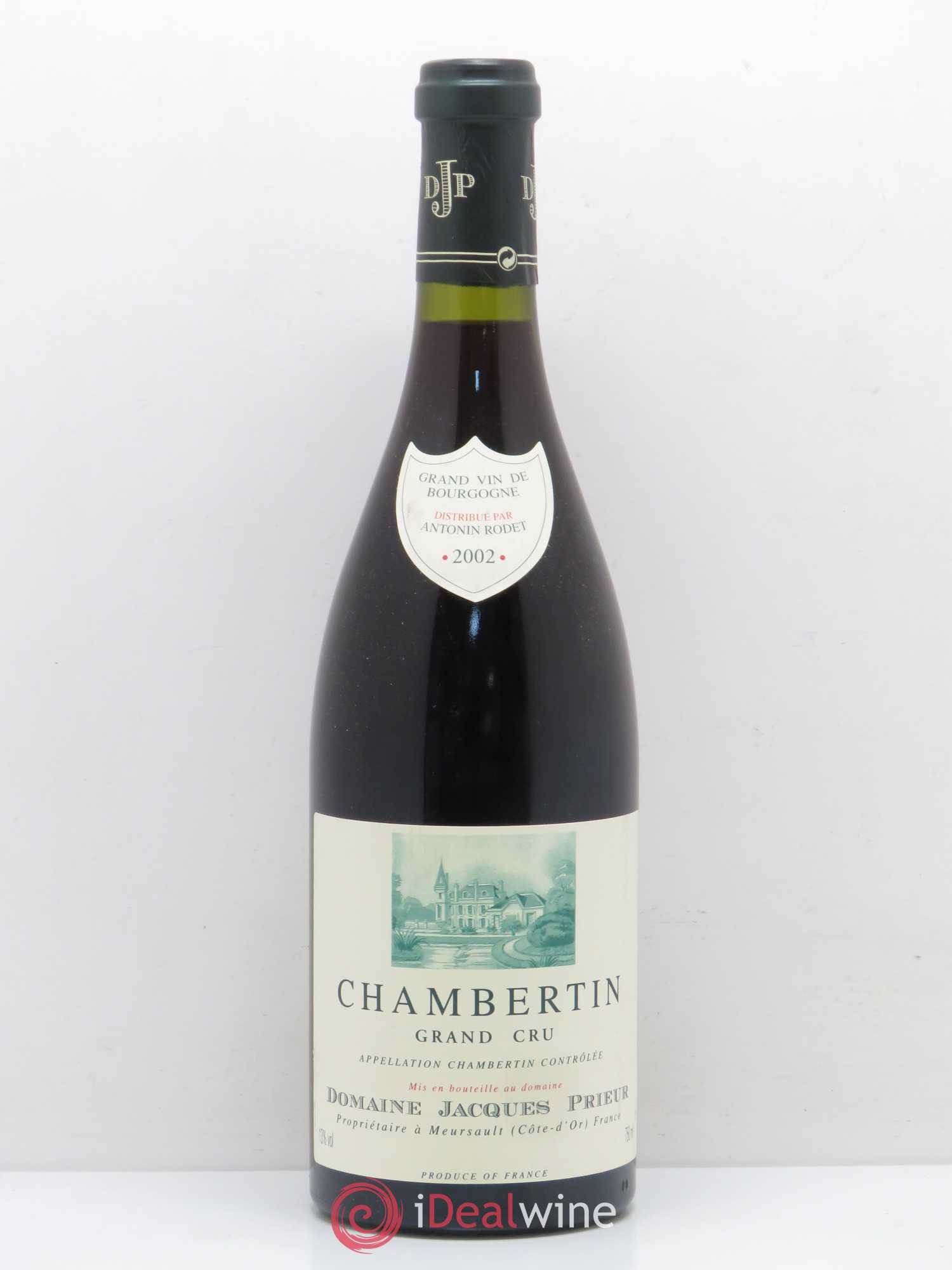 Chambertin Grand Cru Jacques Prieur (Domaine) 2002 - Lot de 1 bouteille - 0