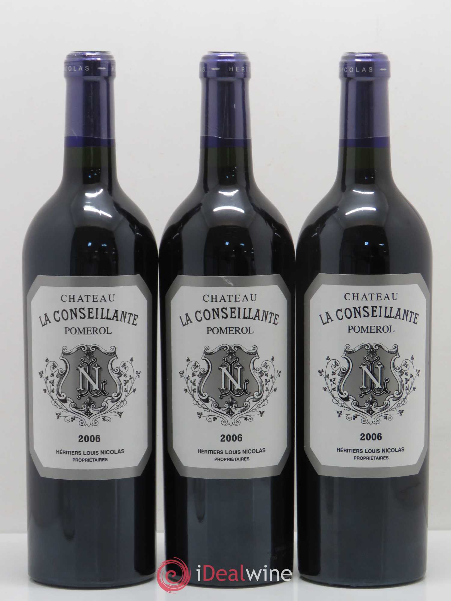 Château la Conseillante 2006 - Lot de 3 bouteilles - 0