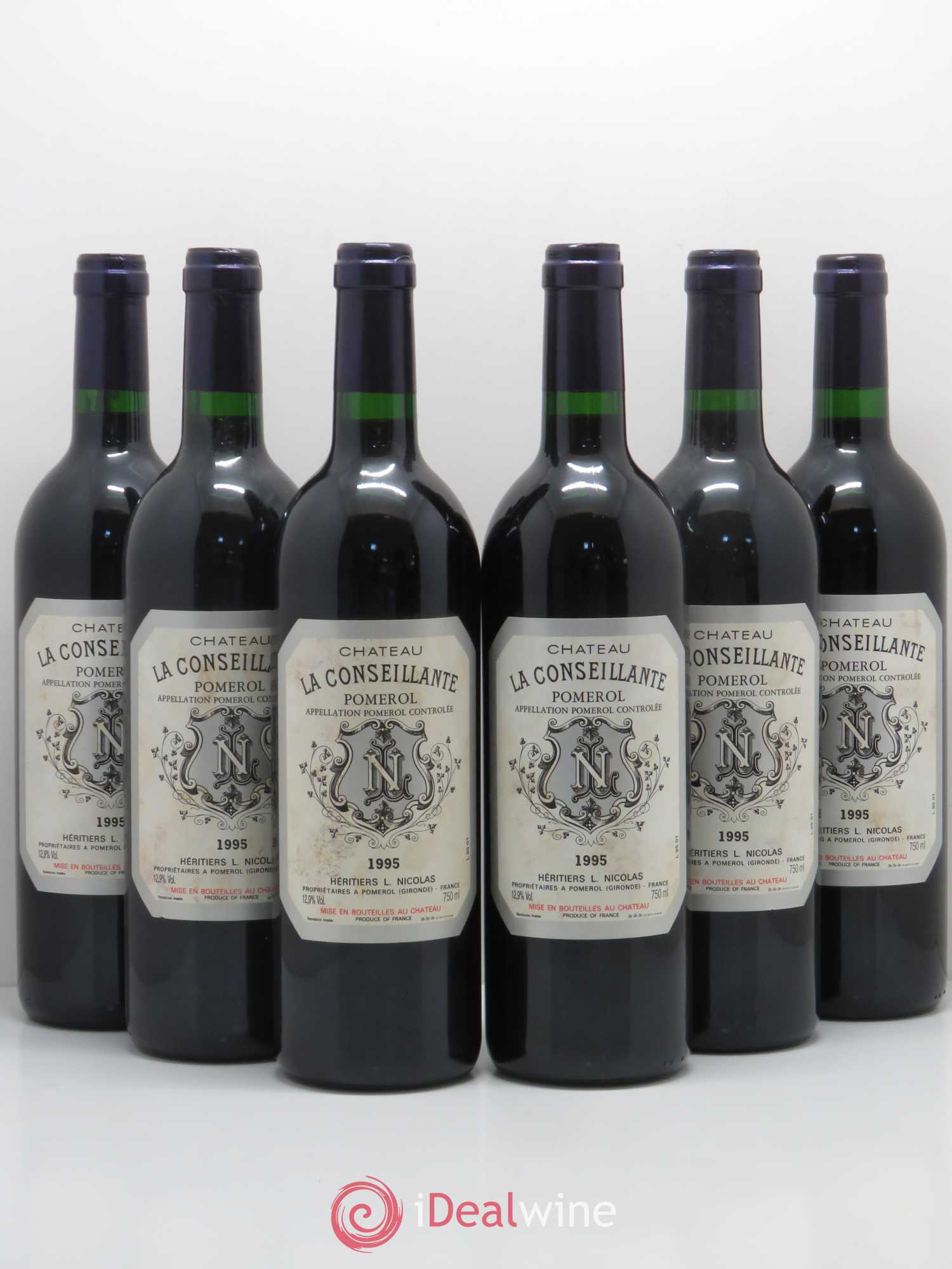 Château la Conseillante 1995 - Lot de 6 bouteilles - 0