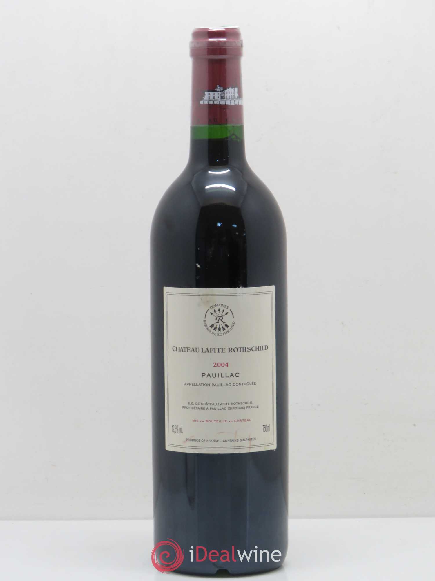 Château Lafite Rothschild 1er Grand Cru Classé 2004 - Lot de 1 bouteille - 1