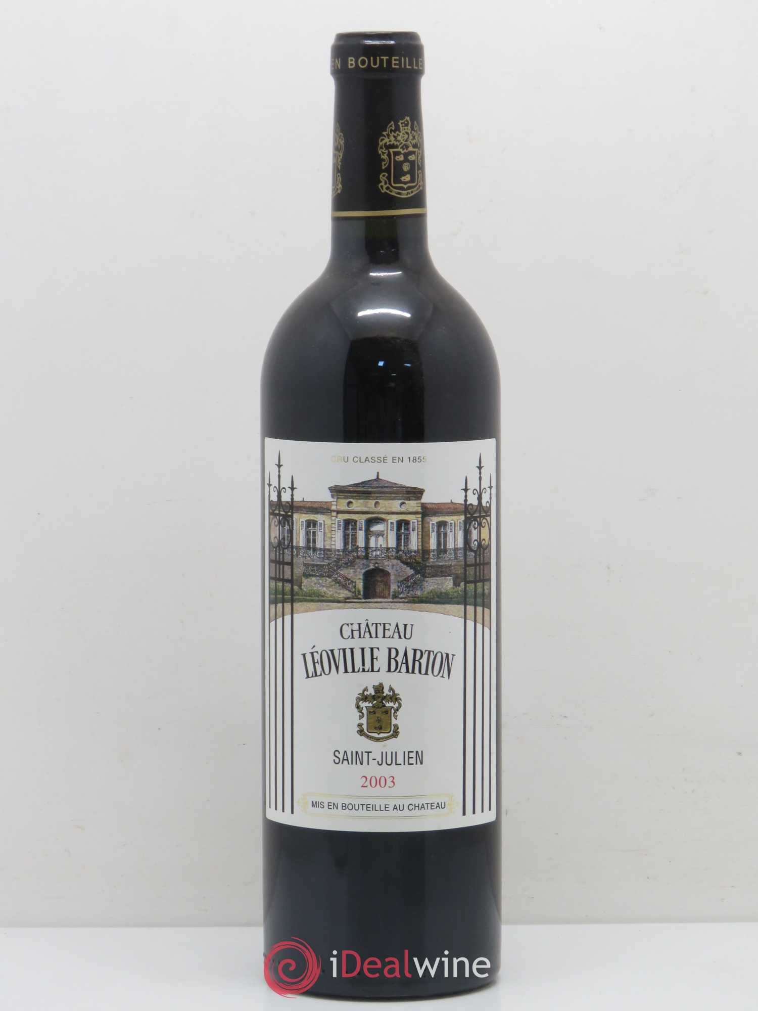 Château Léoville Barton 2ème Grand Cru Classé 2003 - Lot de 1 bouteille - 0