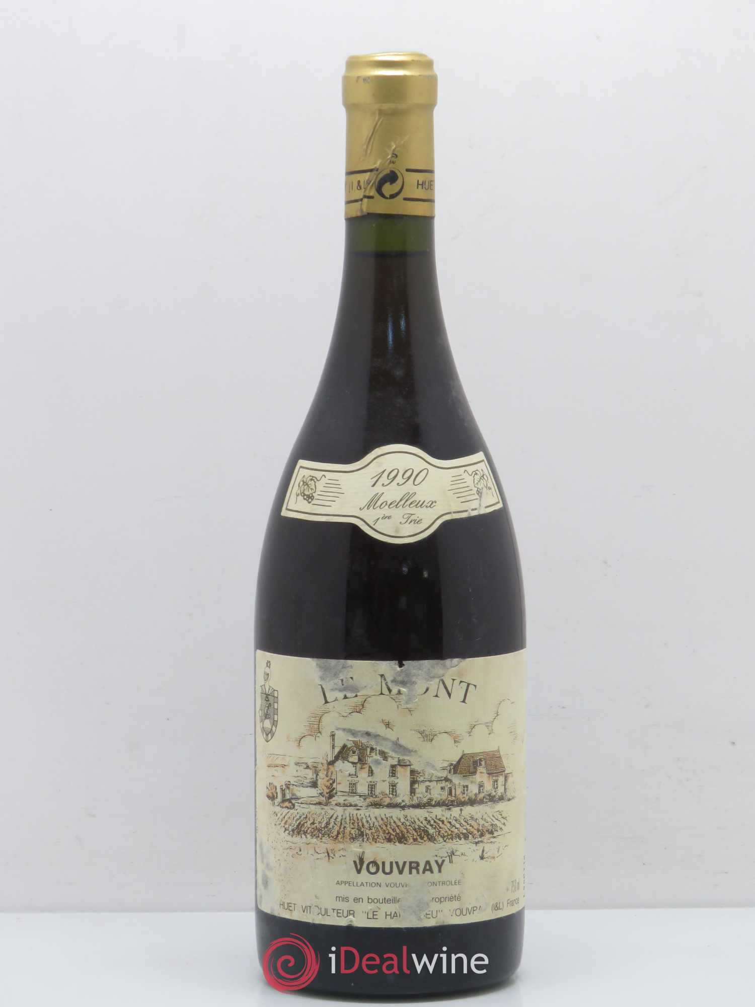 Vouvray Le Mont Moelleux 1ère Trie Domaine Huet 1990 - Lotto di 1 bottiglia - 0
