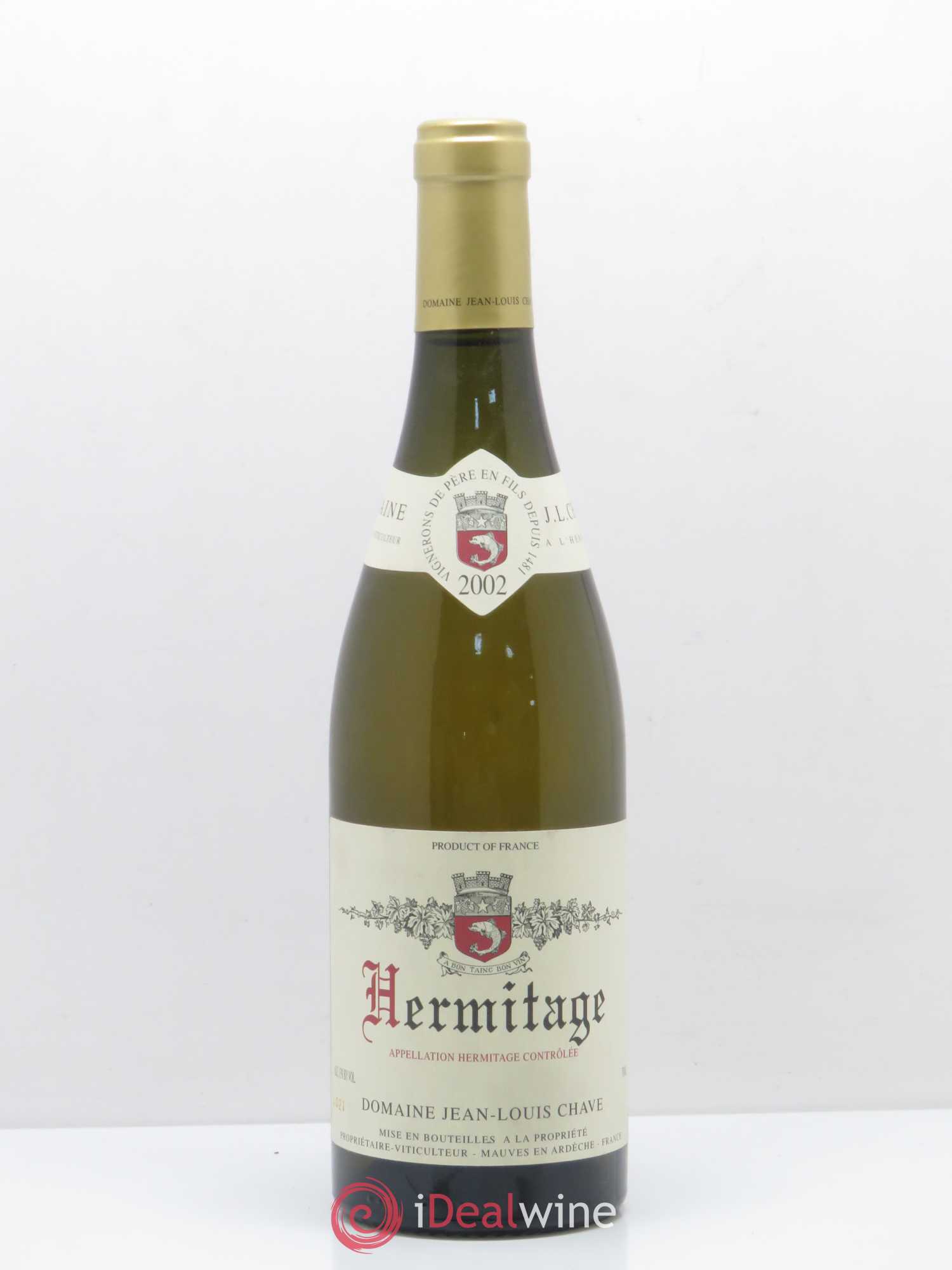 Hermitage Jean-Louis Chave 2002 - Lot de 1 bouteille - 0
