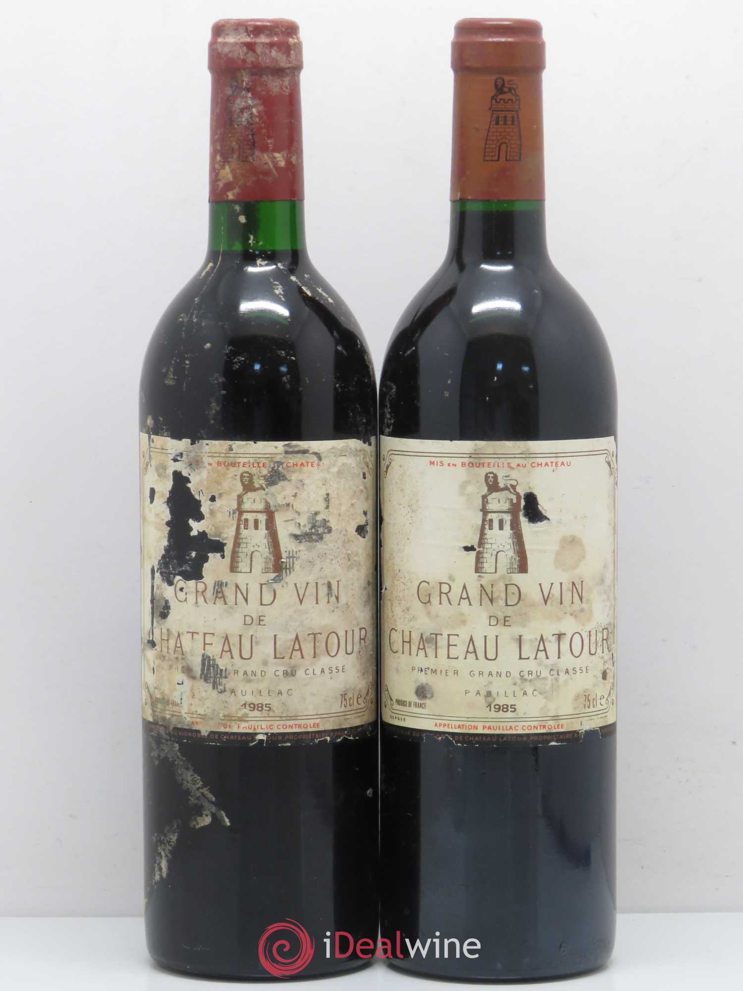Château Latour 1er Grand Cru Classé 1985 - Lot de 2 bouteilles - 0