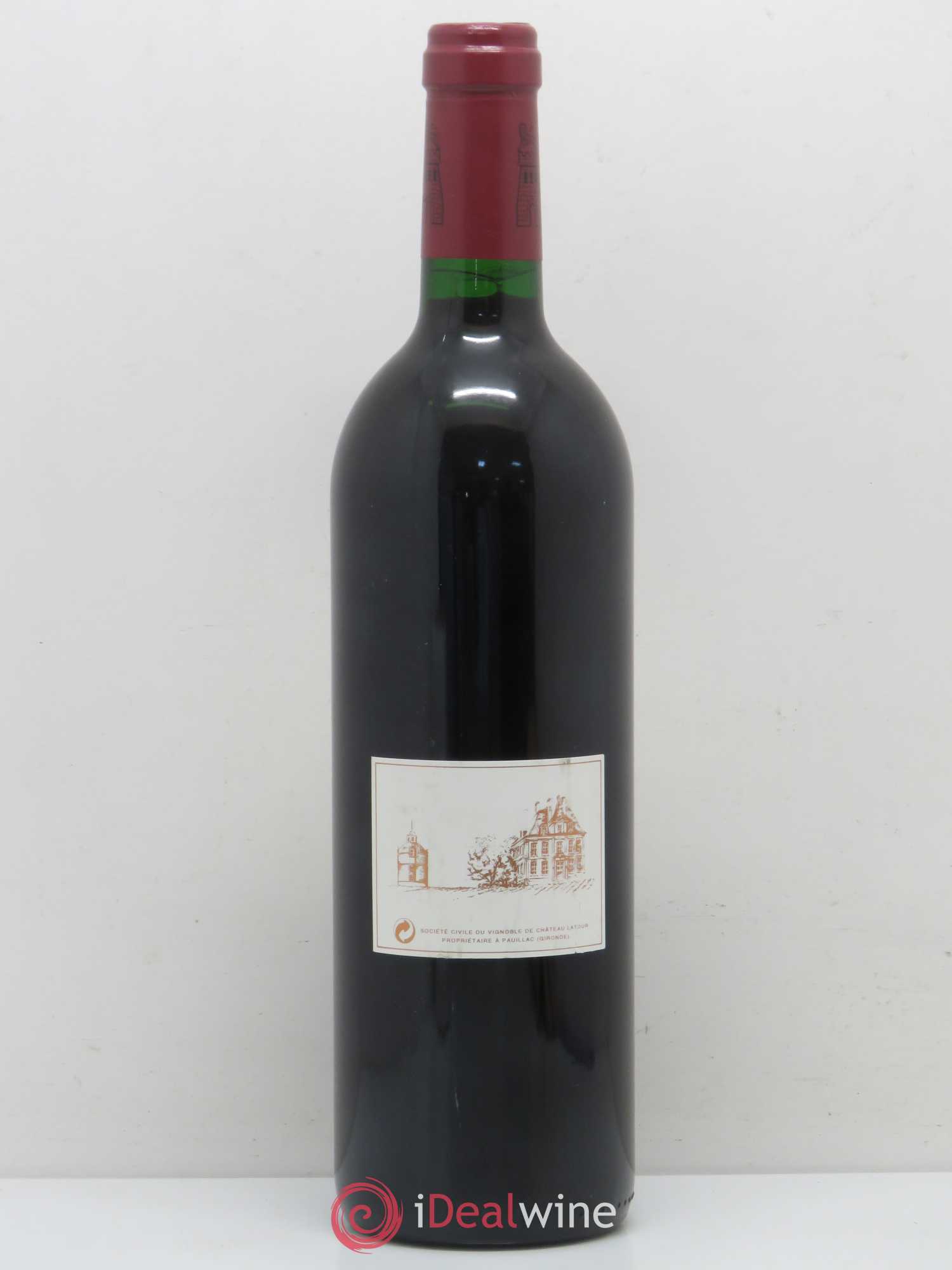 Château Latour 1er Grand Cru Classé 1996 - Lot de 1 bouteille - 1