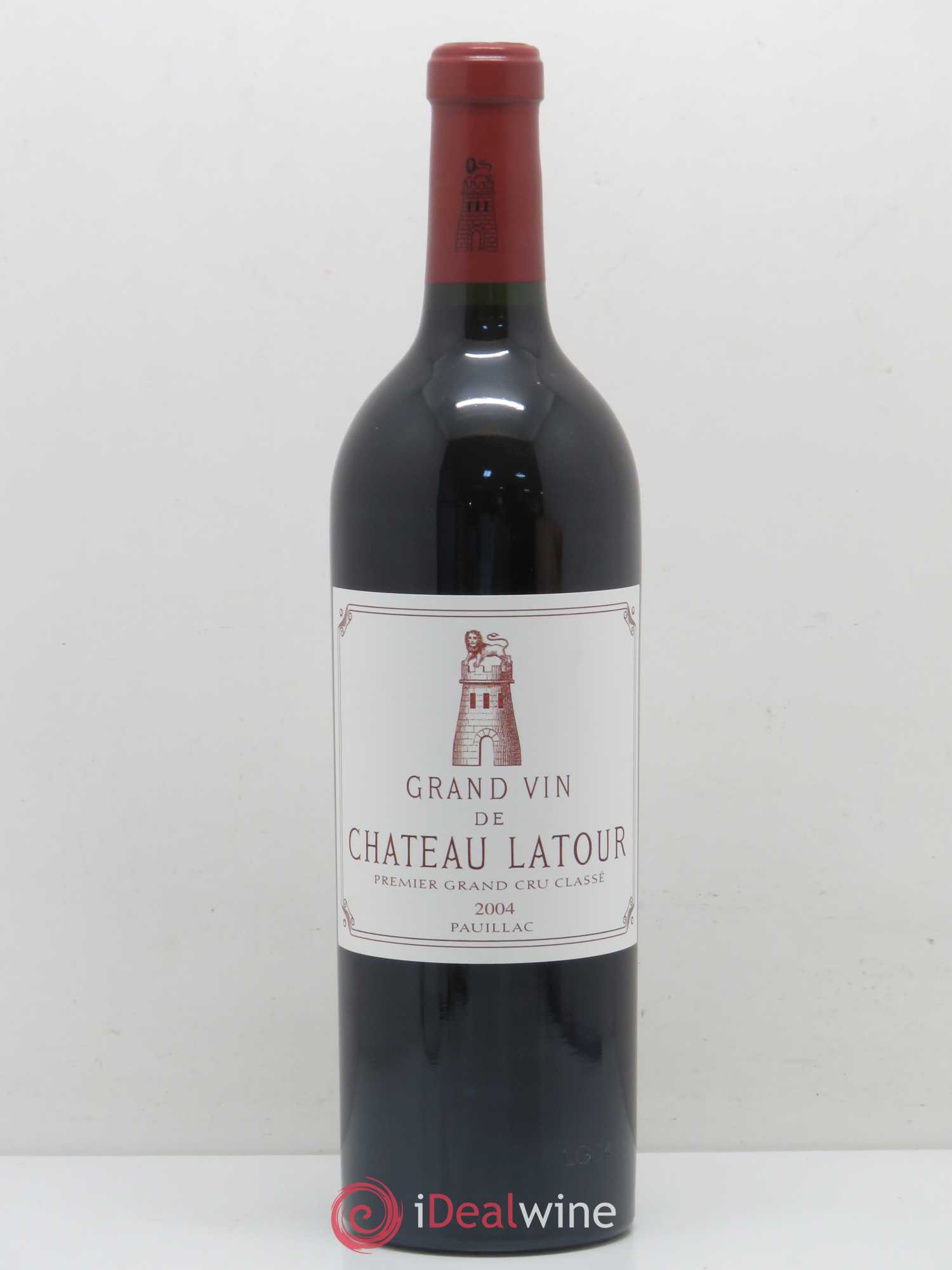 Château Latour 1er Grand Cru Classé 2004 - Lot de 1 bouteille - 0