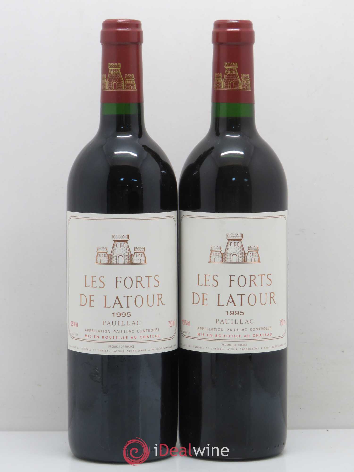 Les Forts de Latour Second Vin 1995 - Lot de 2 bouteilles - 0