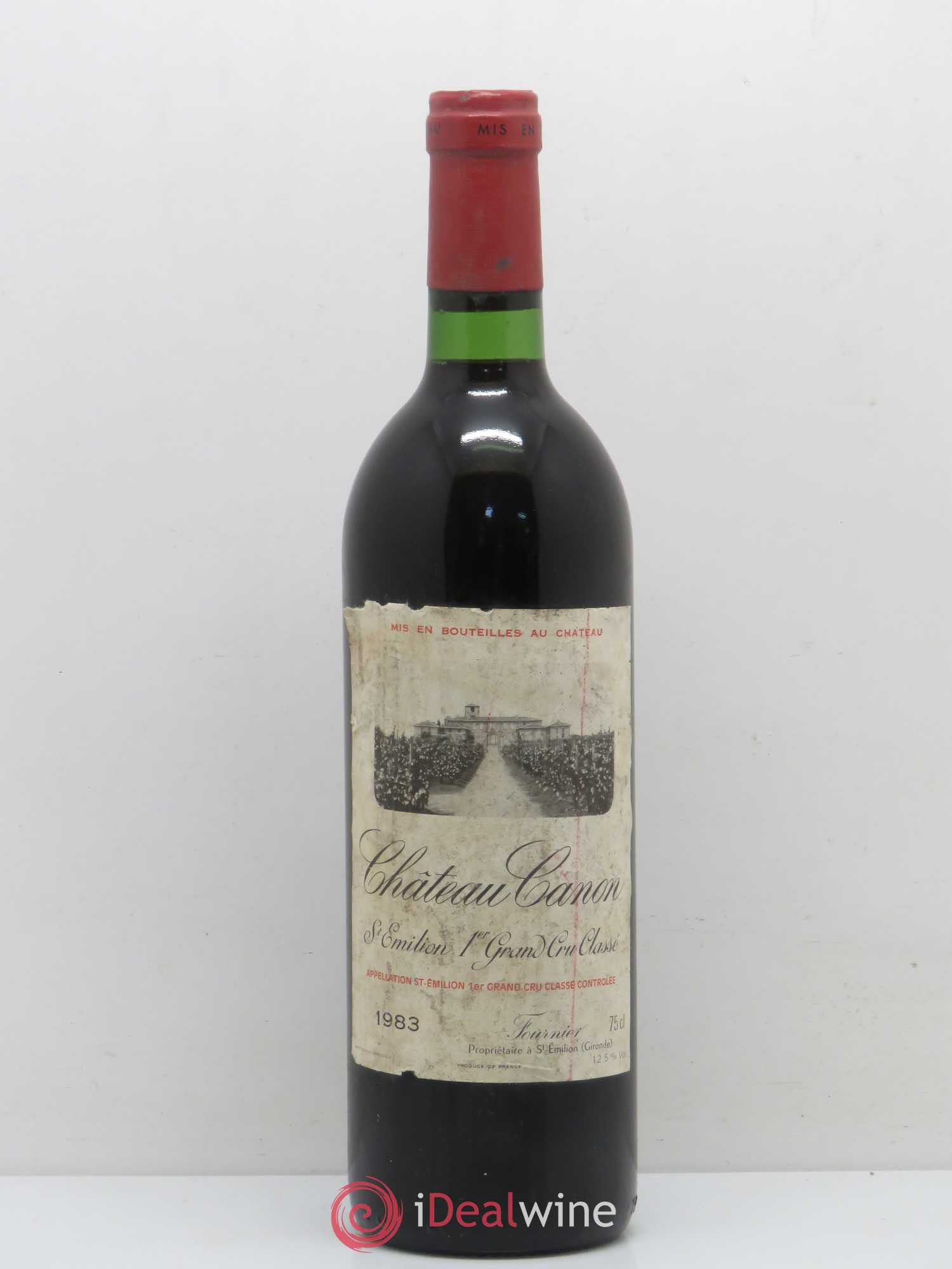 Château Canon 1er Grand Cru Classé B 1983 - Lot de 1 bouteille - 0