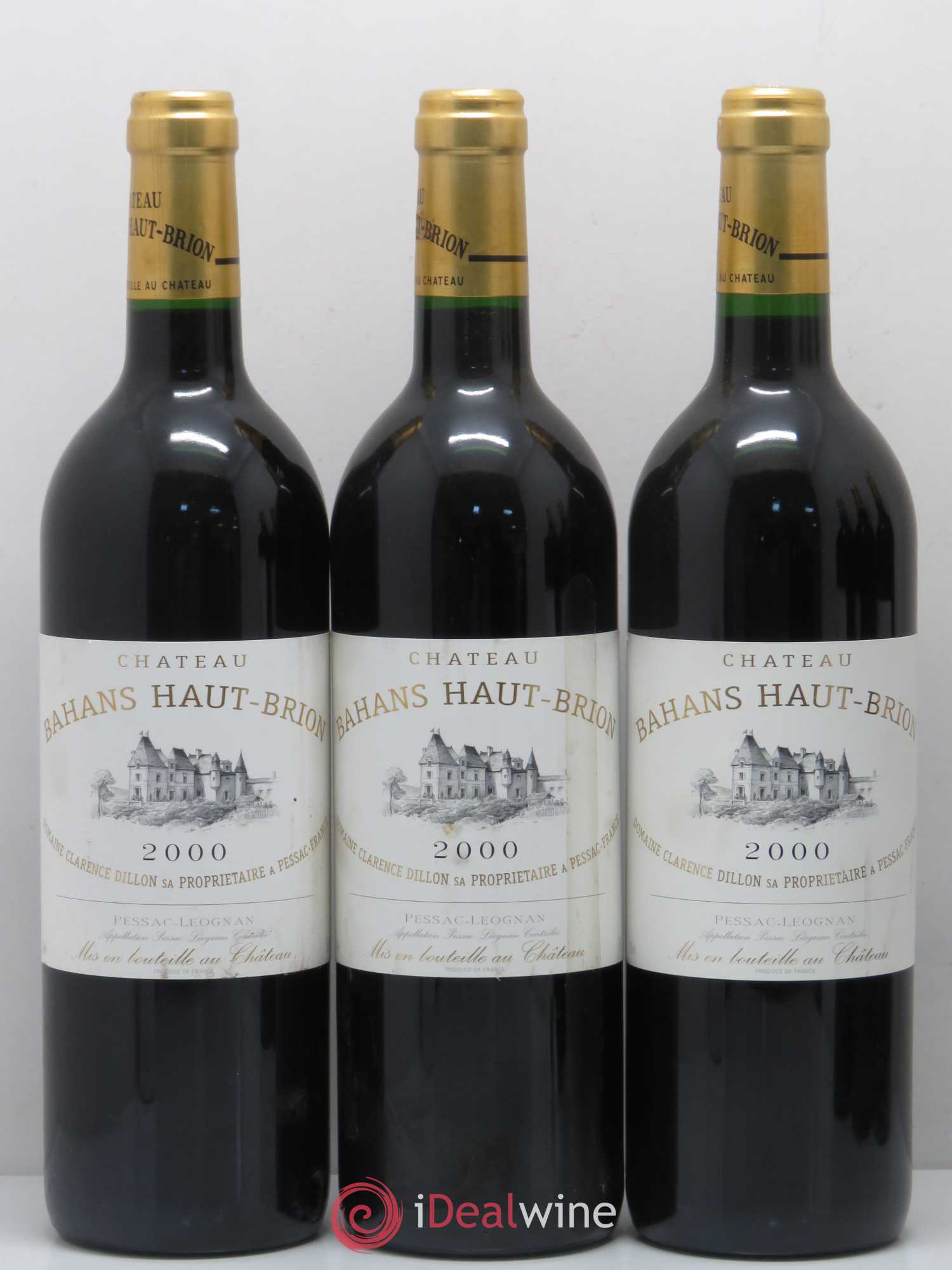 Clarence (Bahans) de Haut-Brion Second Vin 2000 - Lot de 6 bouteilles - 1