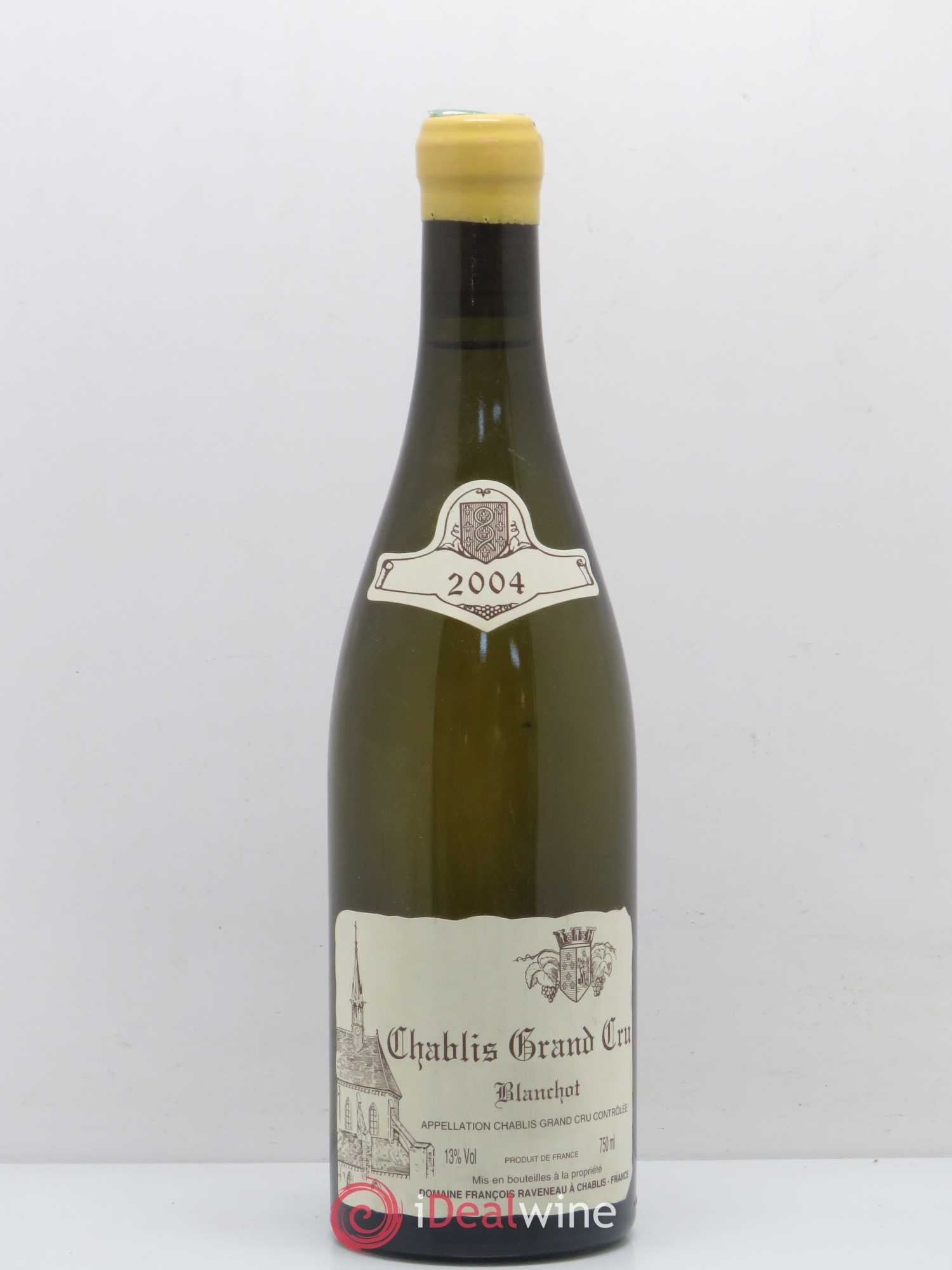 Chablis Grand Cru Blanchot Raveneau (Domaine) 2004 - Lot de 1 bouteille - 0