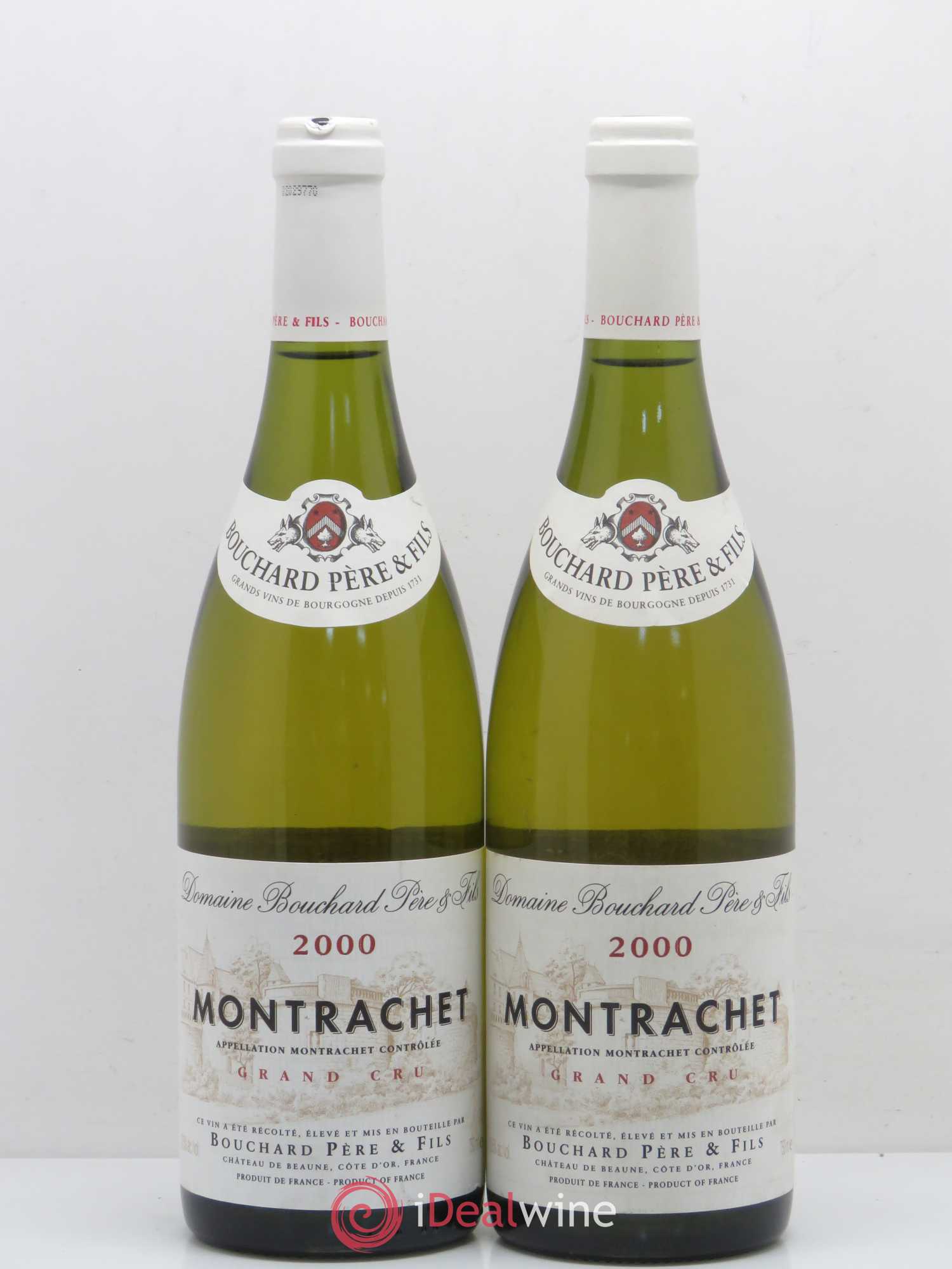 Montrachet Grand Cru Bouchard Père & Fils 2000 - Lot de 2 bouteilles - 0