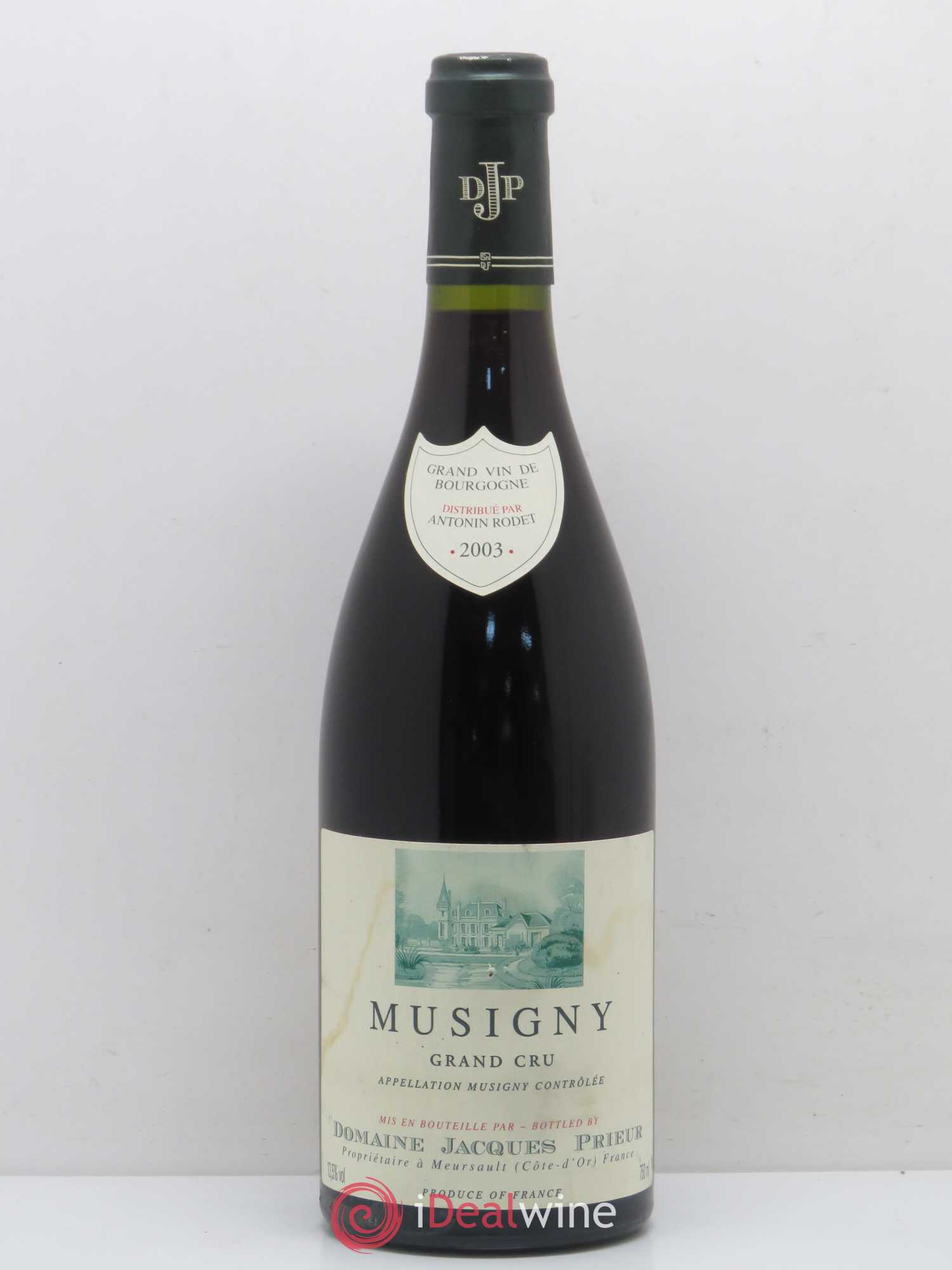 Musigny Grand Cru Jacques Prieur (Domaine) 2003 - Lot de 1 bouteille - 0