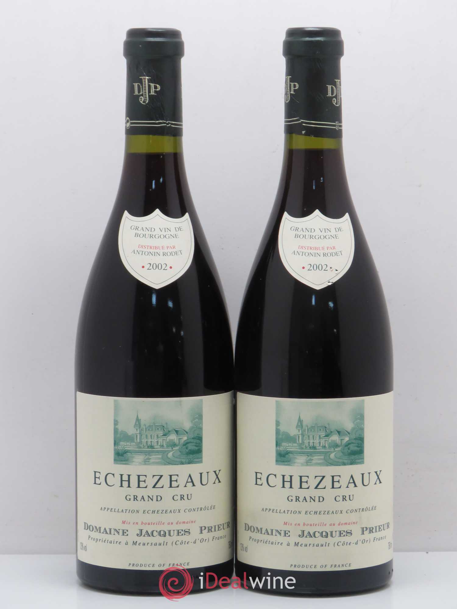 Echezeaux Grand Cru Jacques Prieur (Domaine) 2002 - Lot de 2 bouteilles - 0