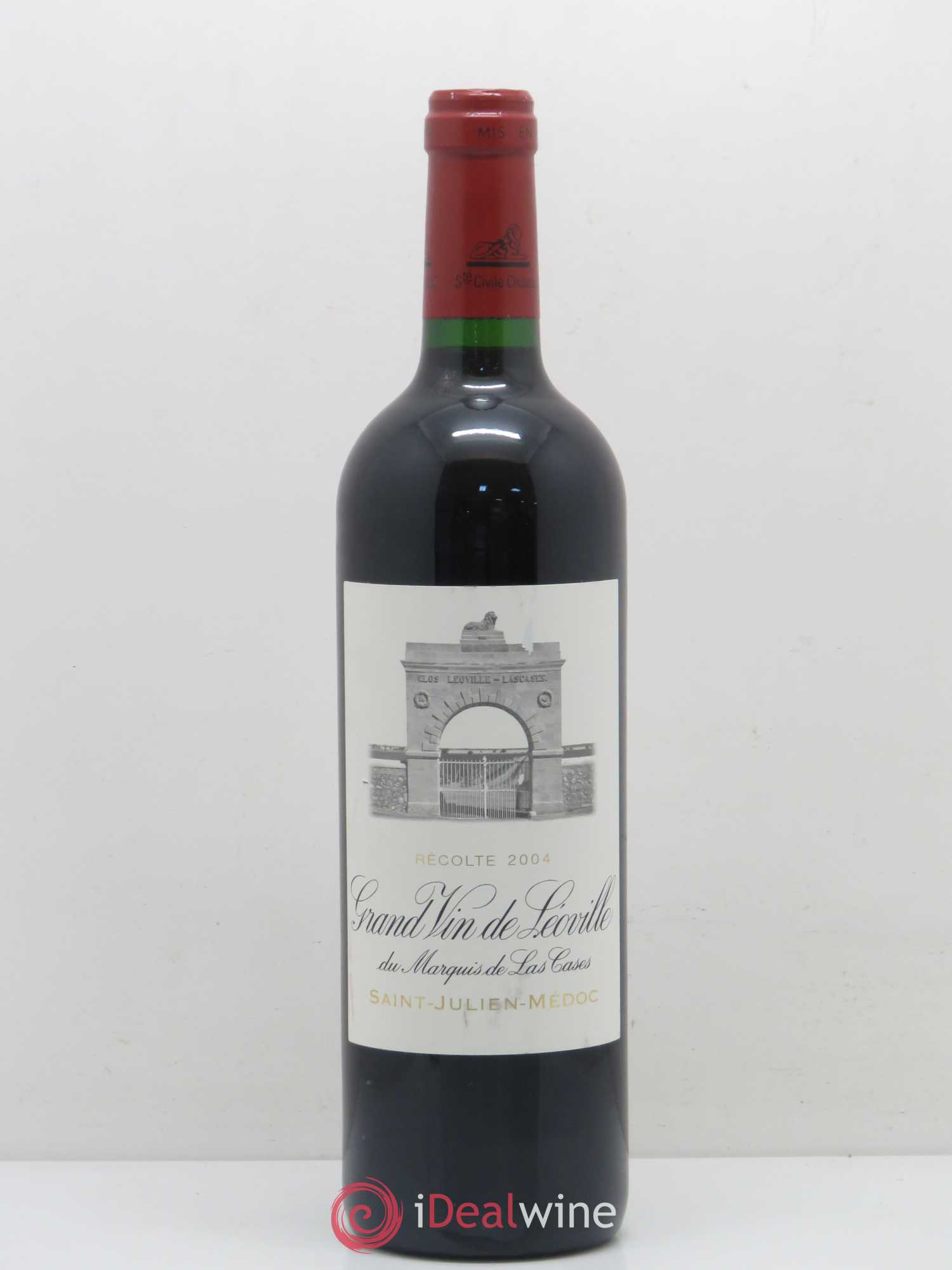 Château Léoville Las Cases 2ème Grand Cru Classé 2004 - Lot de 1 bouteille - 0