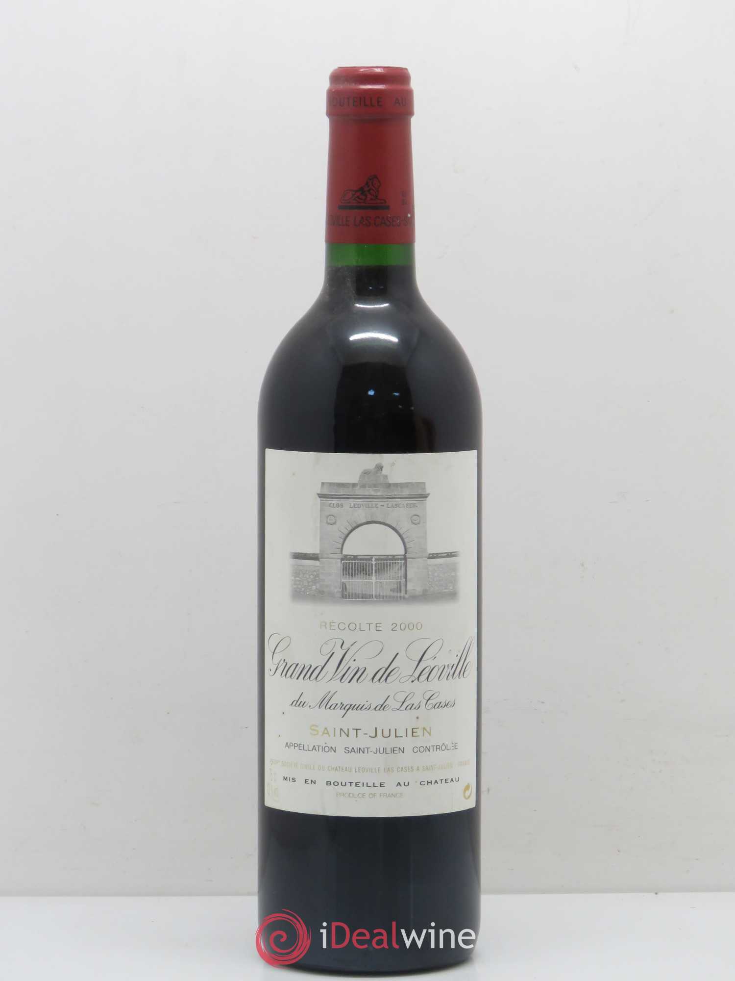 Château Léoville Las Cases 2ème Grand Cru Classé 2000 - Lot de 1 bouteille - 0