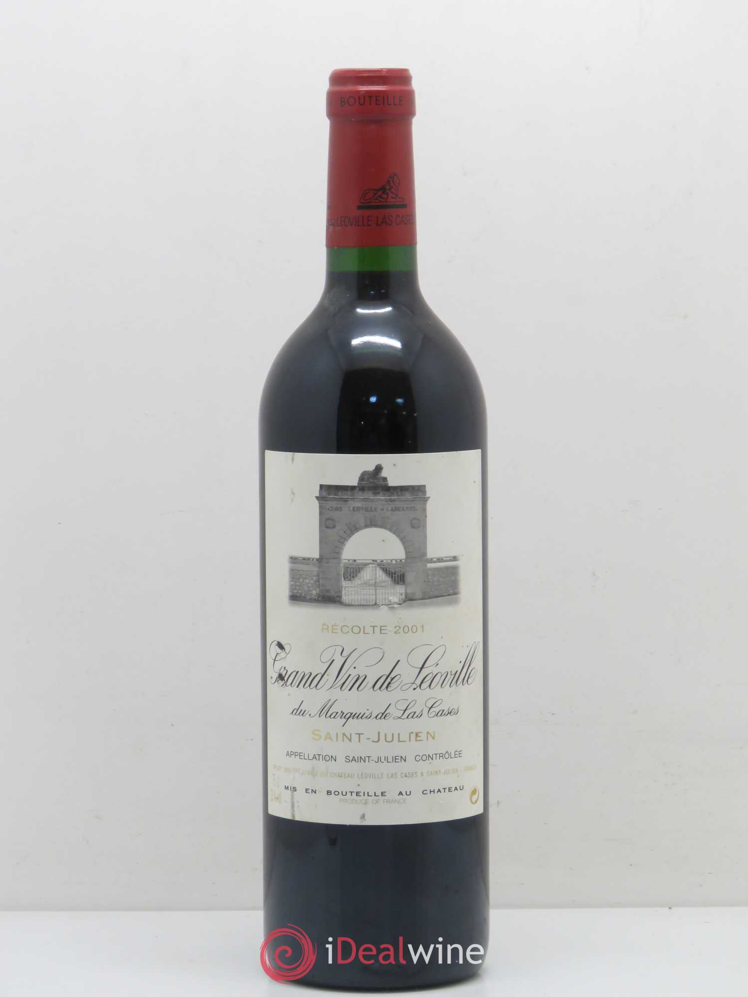 Château Léoville Las Cases 2ème Grand Cru Classé 2001 - Lot de 1 bouteille - 0