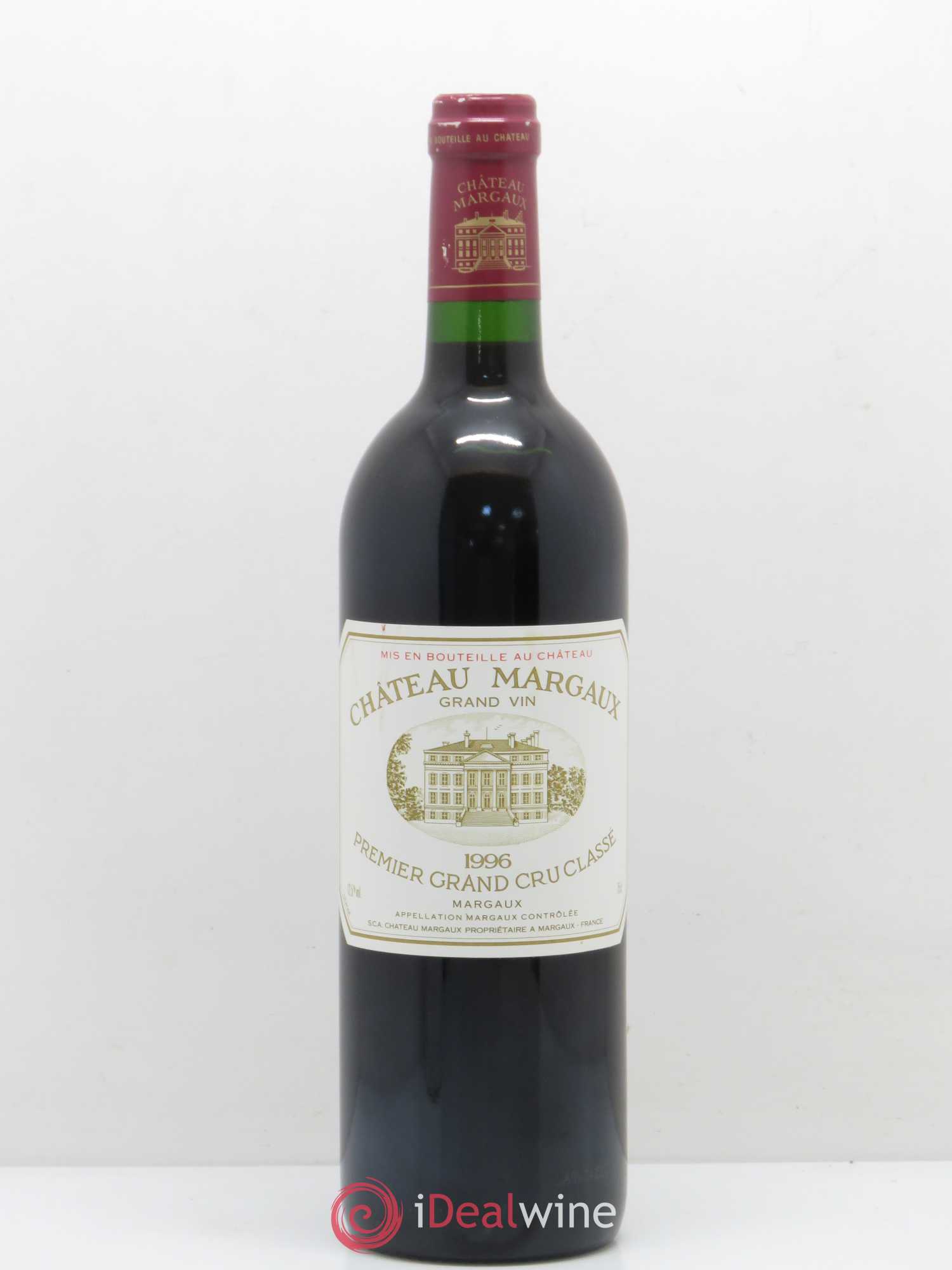 Château Margaux 1er Grand Cru Classé 1996 - Lot de 1 bouteille - 0