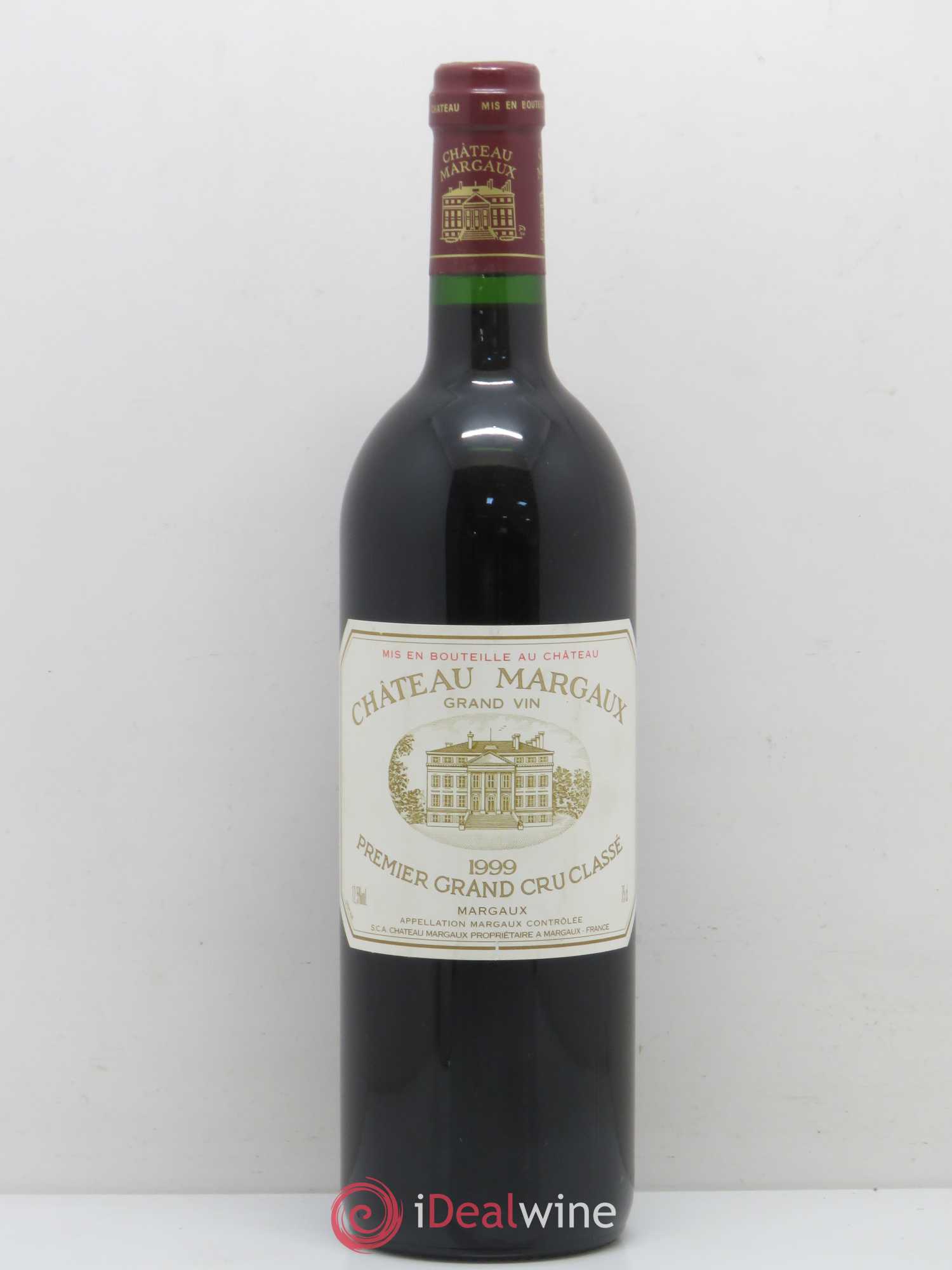 Château Margaux 1er Grand Cru Classé 1999 - Lot de 1 bouteille - 0