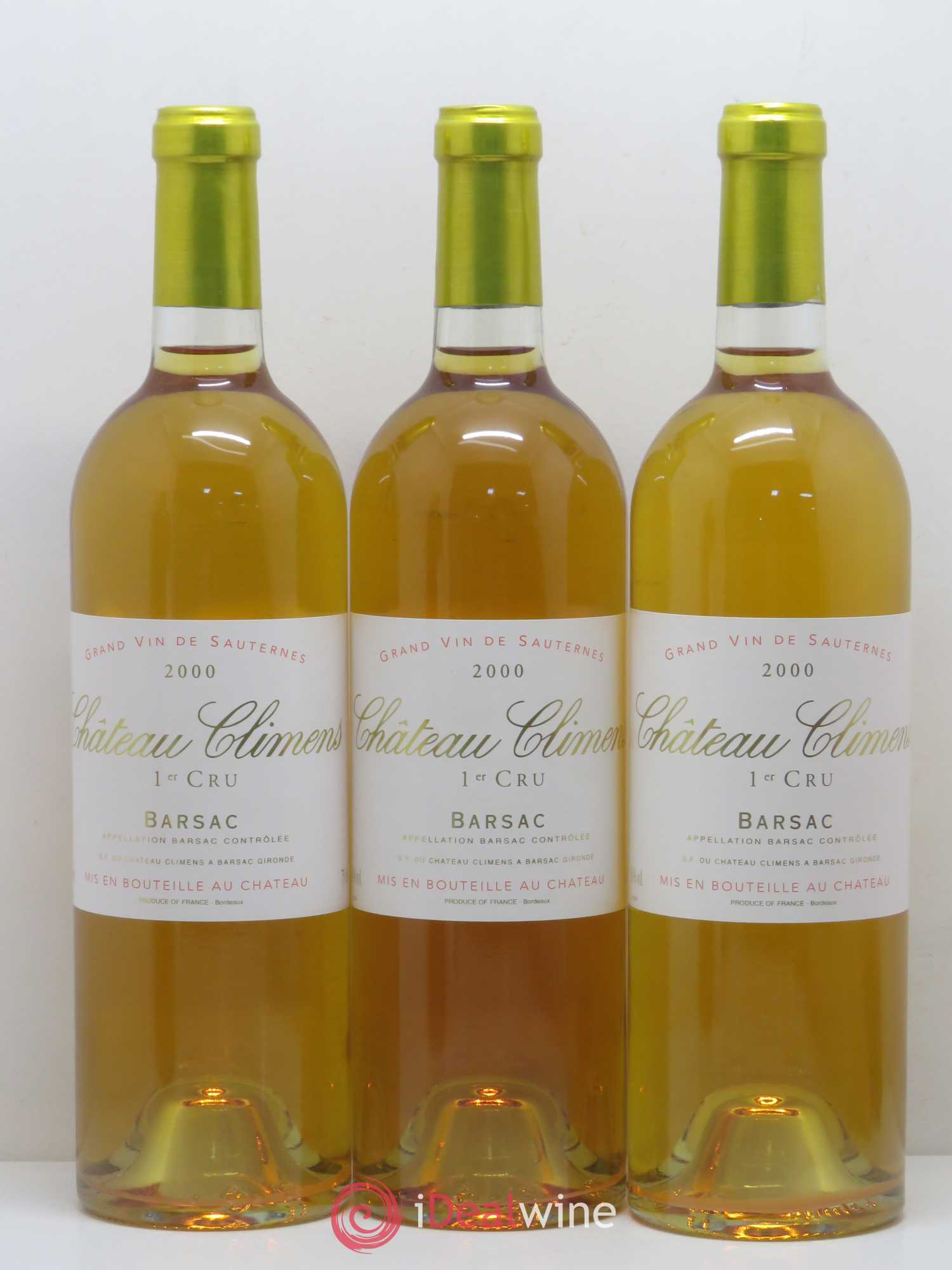 Château Climens 1er Grand Cru Classé 2000 - Lotto di 6 bottiglie - 2