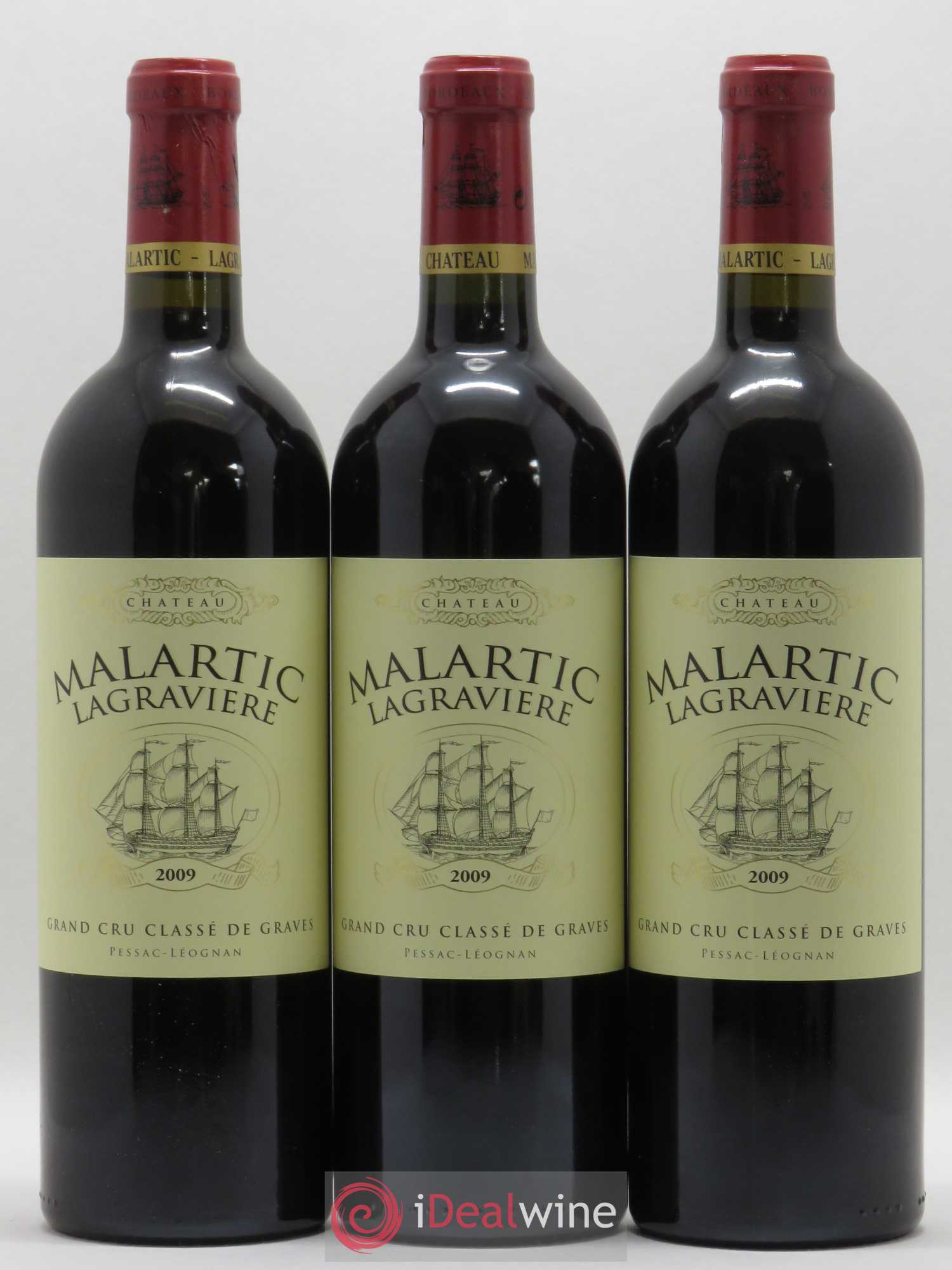 Château Malartic-Lagravière Cru Classé de Graves 2009 - Lot de 6 bouteilles - 1