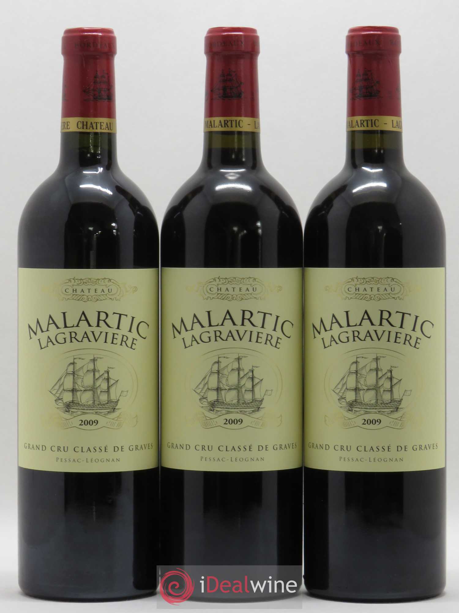 Château Malartic-Lagravière Cru Classé de Graves 2009 - Lot de 6 bouteilles - 2