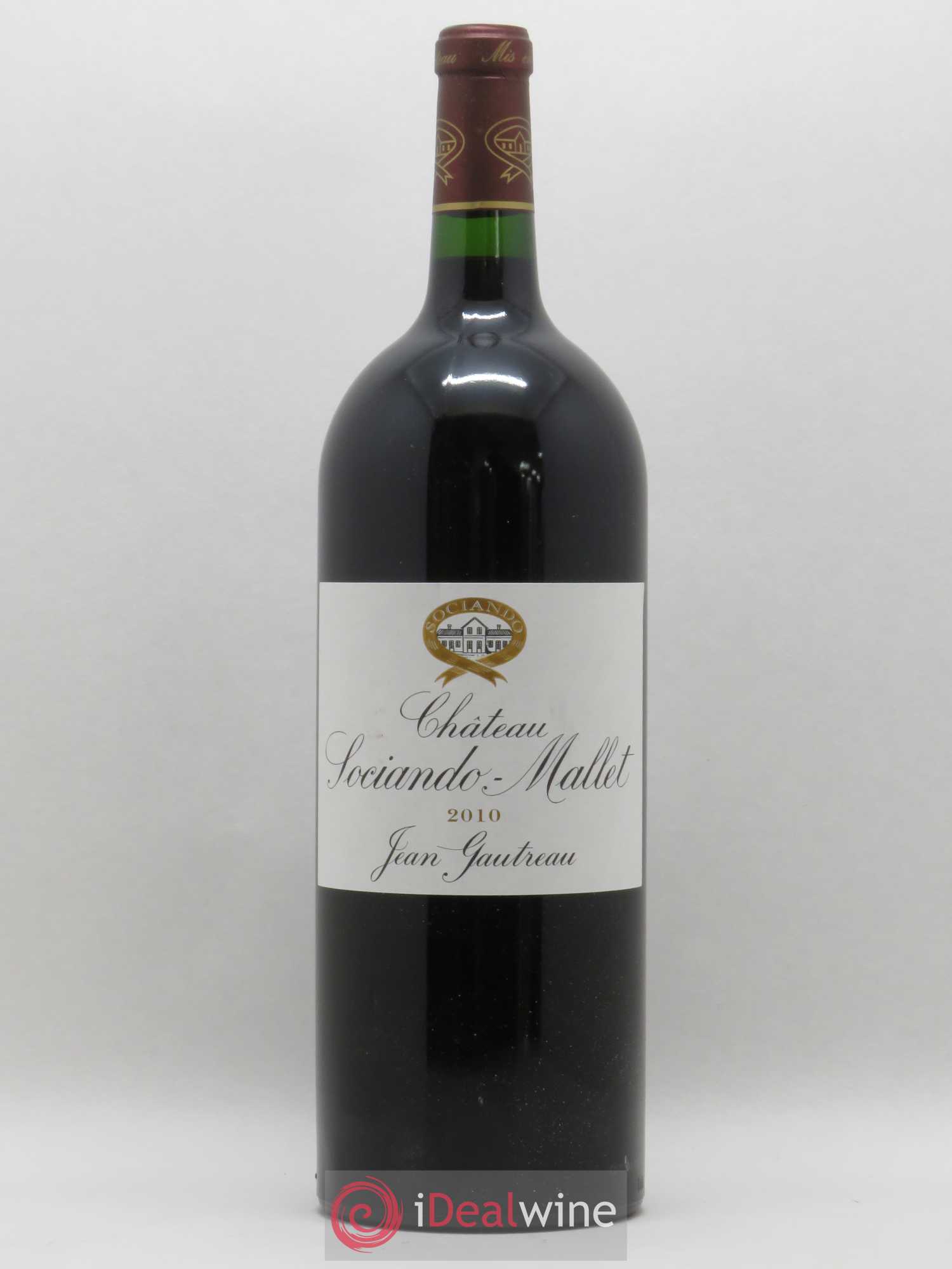 Château Sociando Mallet 2010 - Lot de 1 magnum - 0