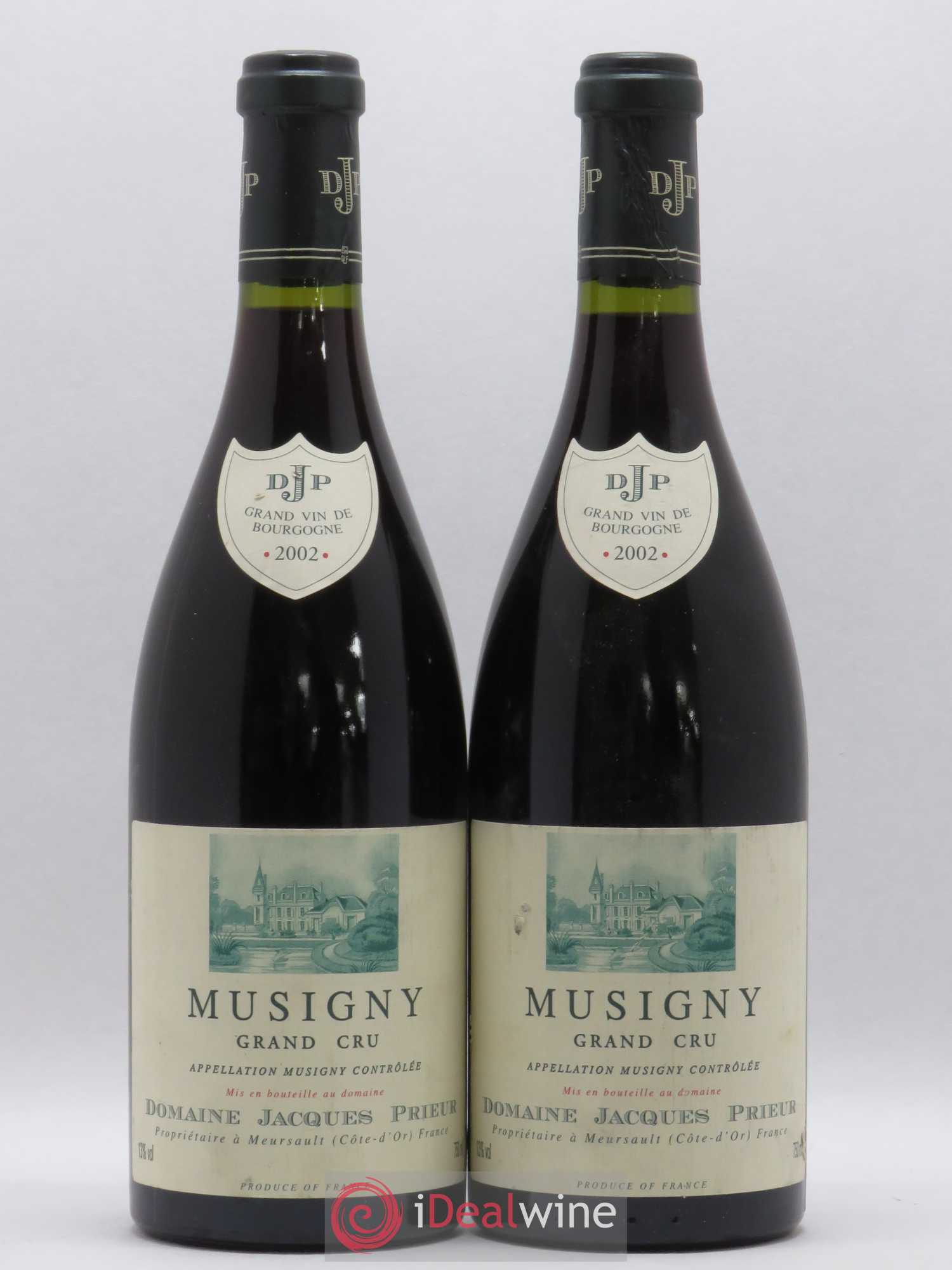 Musigny Grand Cru Jacques Prieur (Domaine) 2002 - Lot de 2 bouteilles - 0