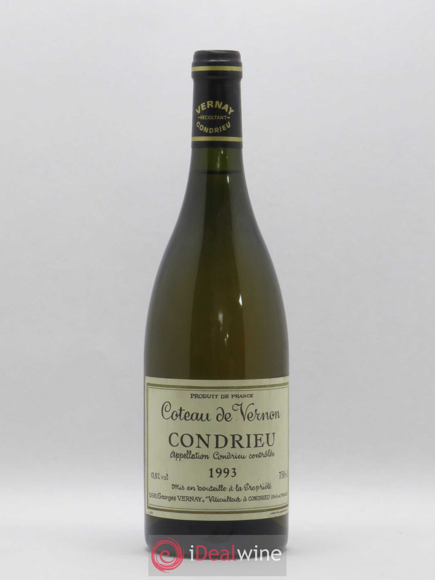 Condrieu Coteau de Vernon Georges Vernay 1993 - Lot de 1 bouteille - 0